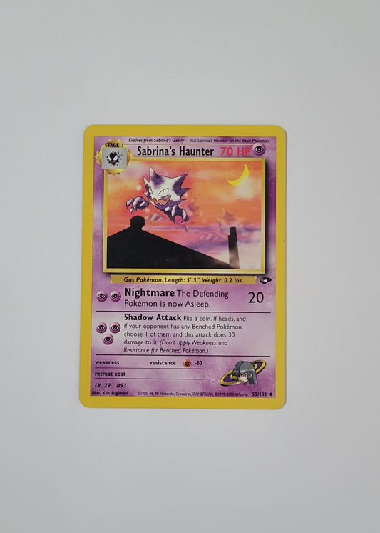 Sabrina's Haunter 55/132 (Non-Holo) - Gym Challenge