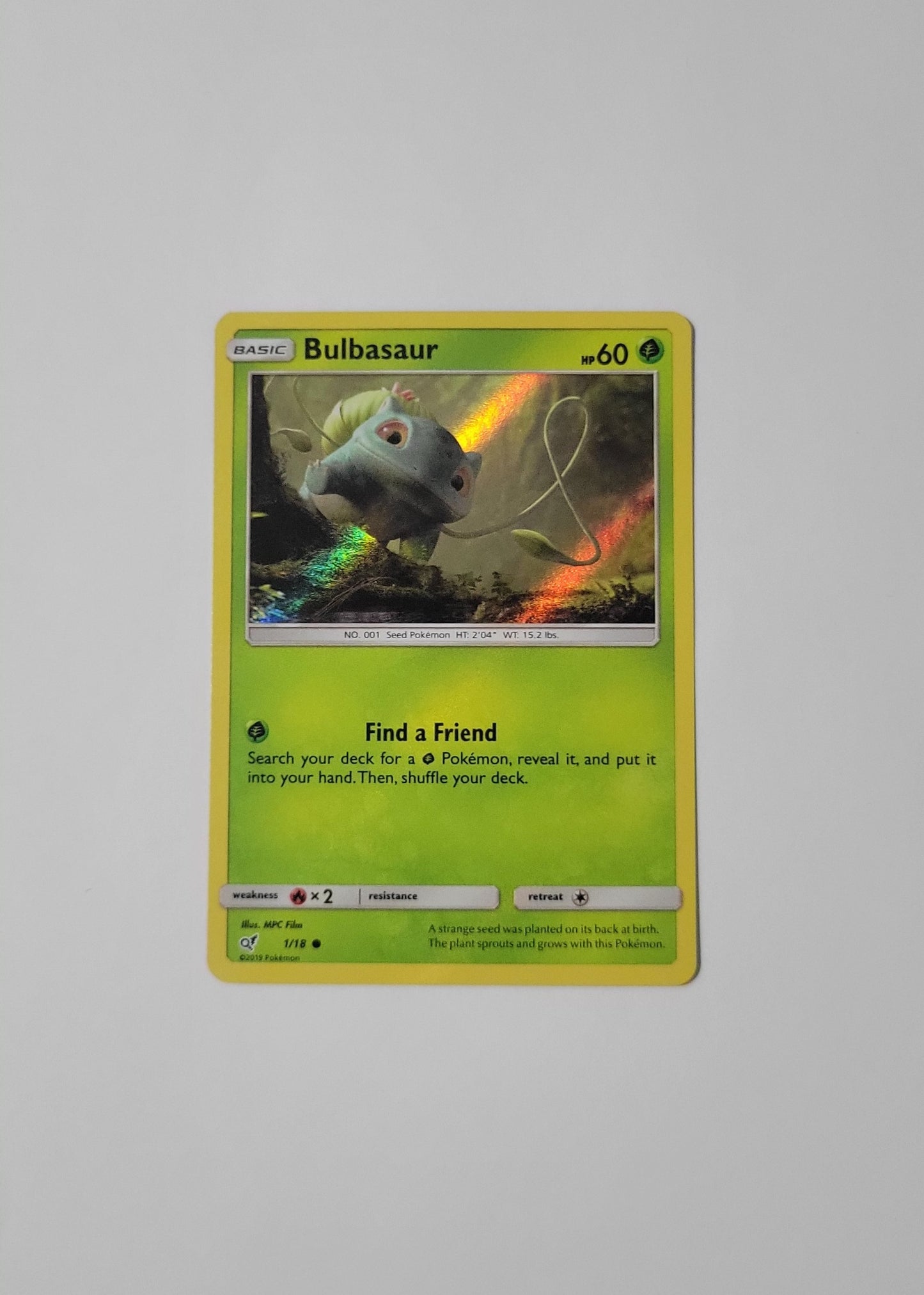 Bulbasaur 1/18 - Detective Pikachu