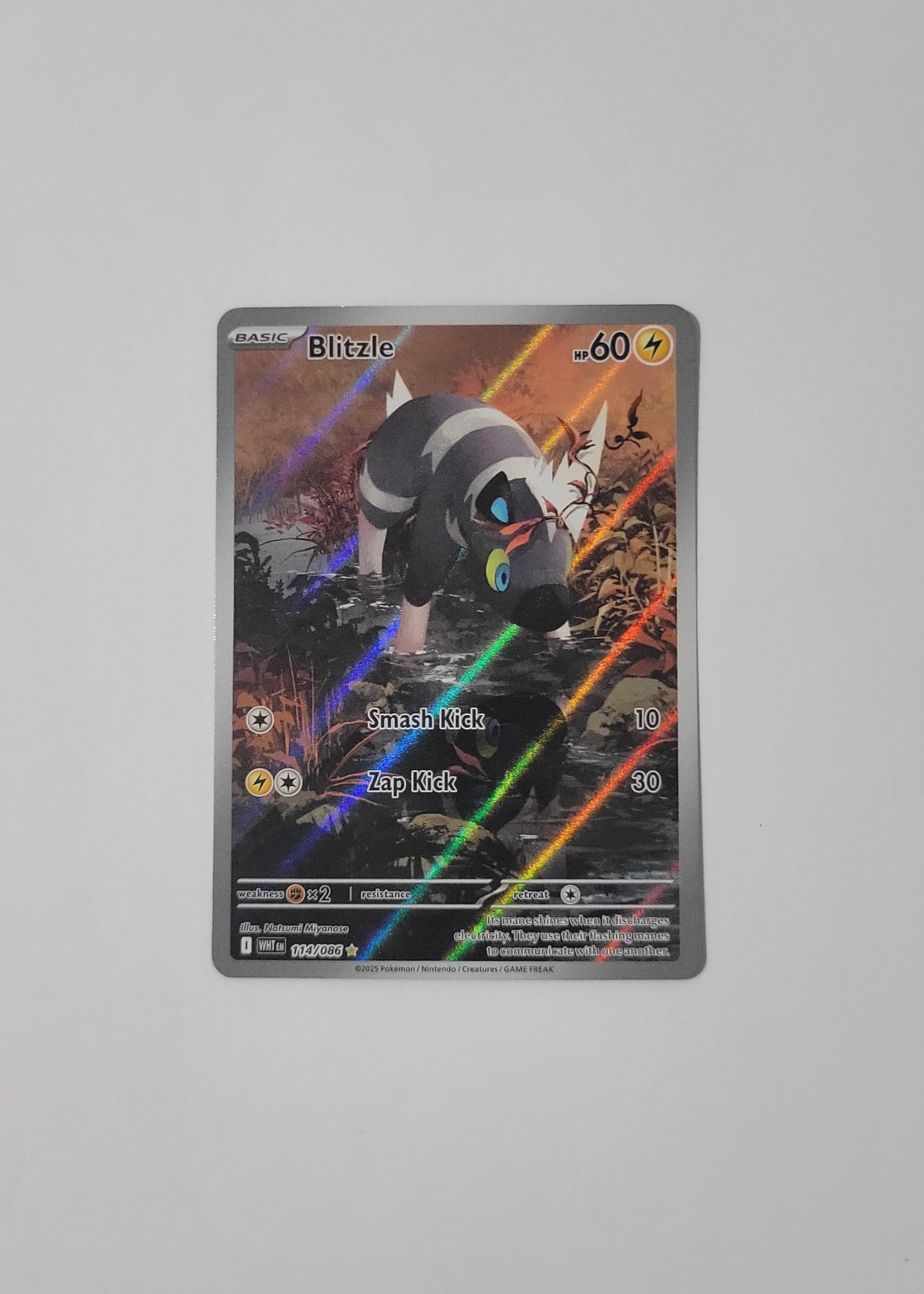 Blitzle 114/086 - White Flare