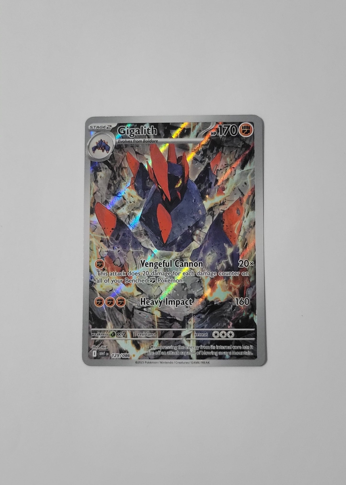 Gigalith 129/086 - White Flare