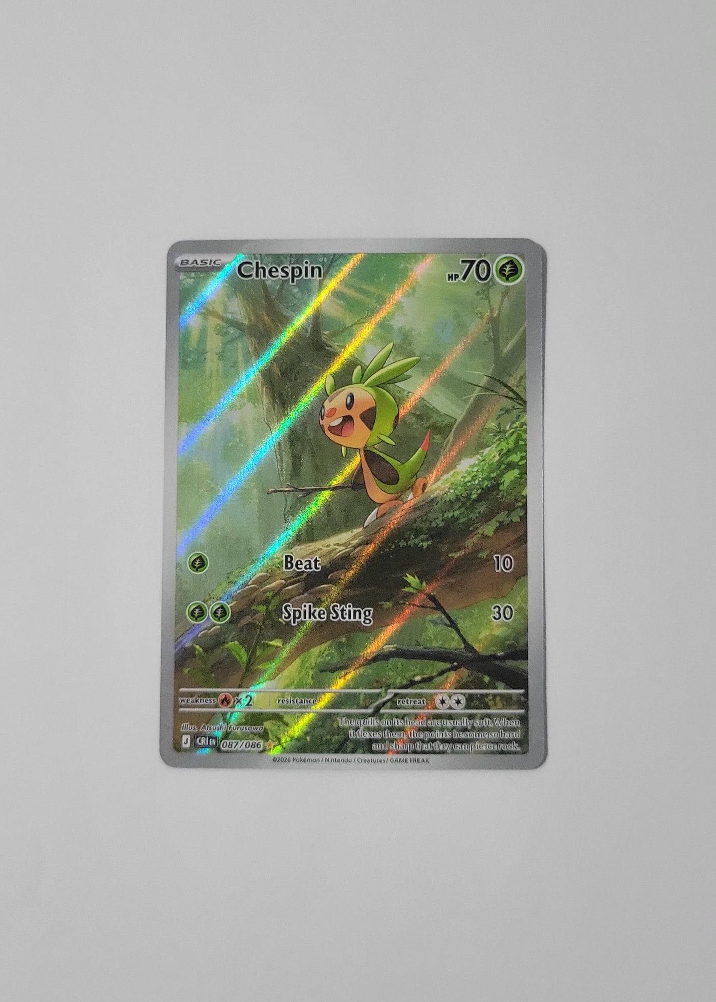 Chespin 087/086 - Chaos Rising