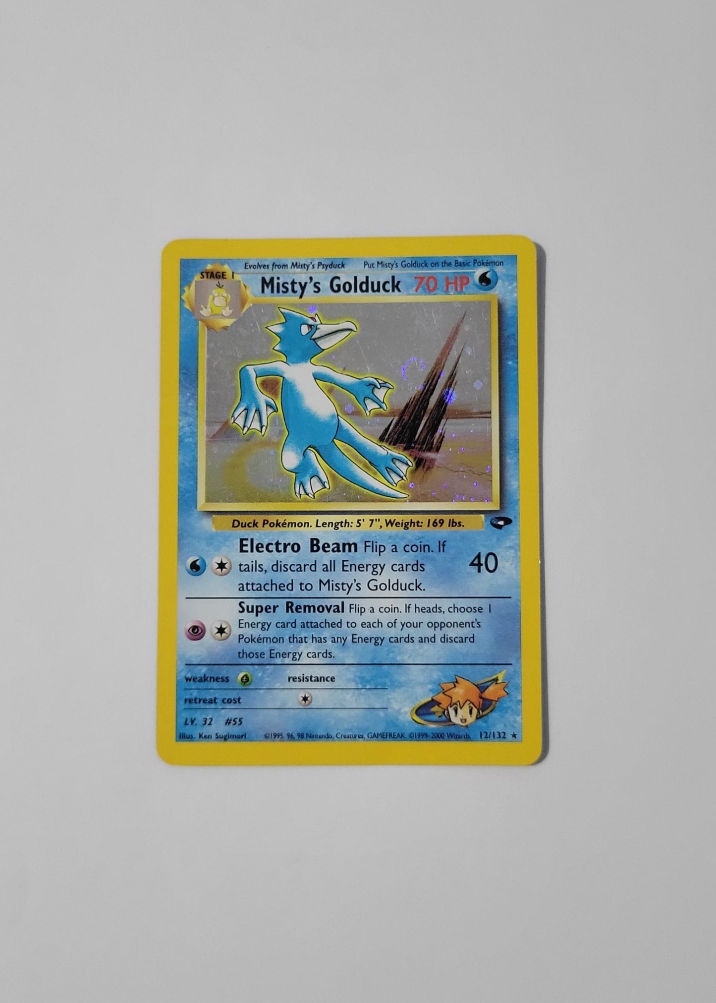 Misty's Golduck 12/132 - Gym Challenge