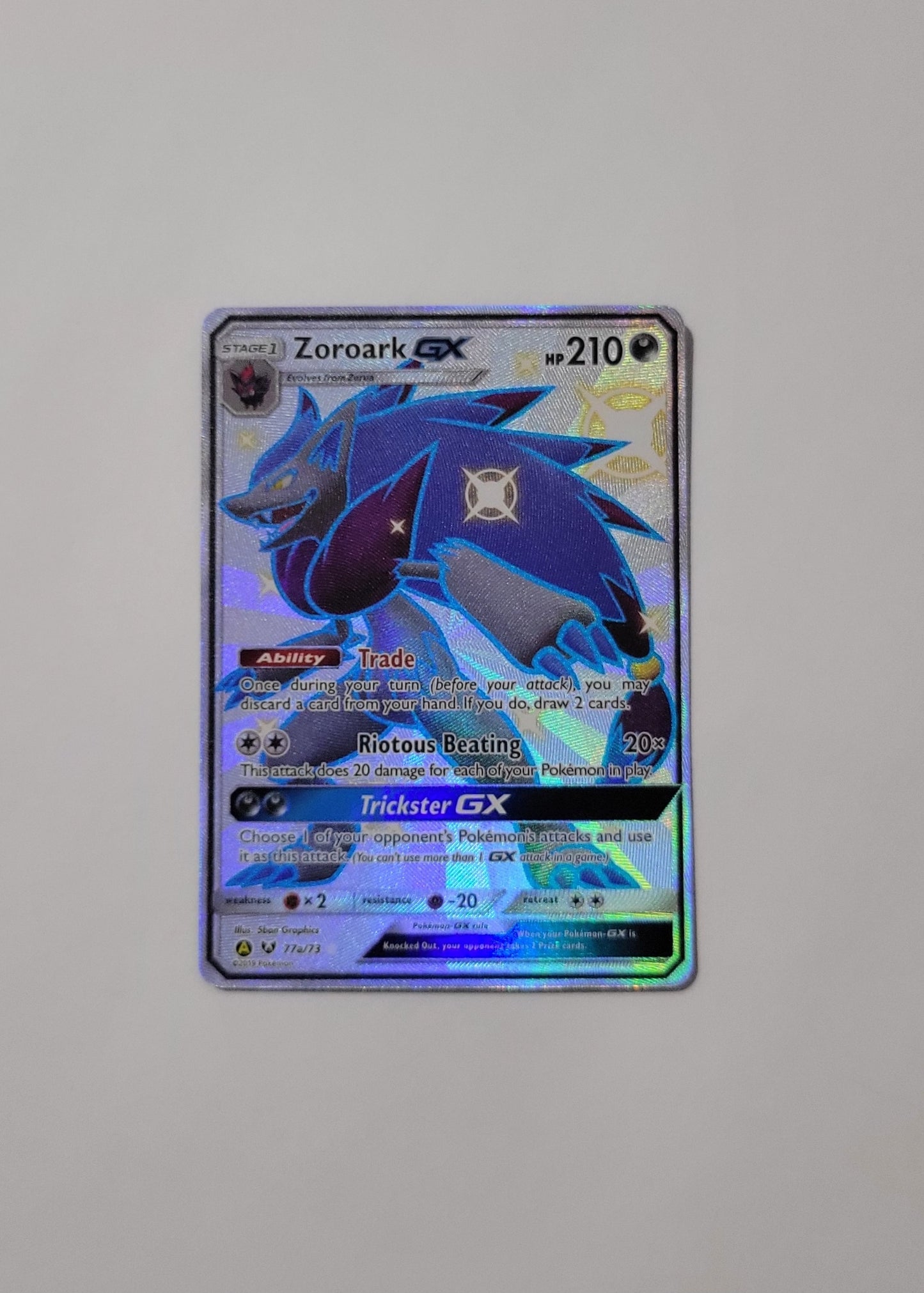 Zoroark GX 77a/73 - Shining Legends