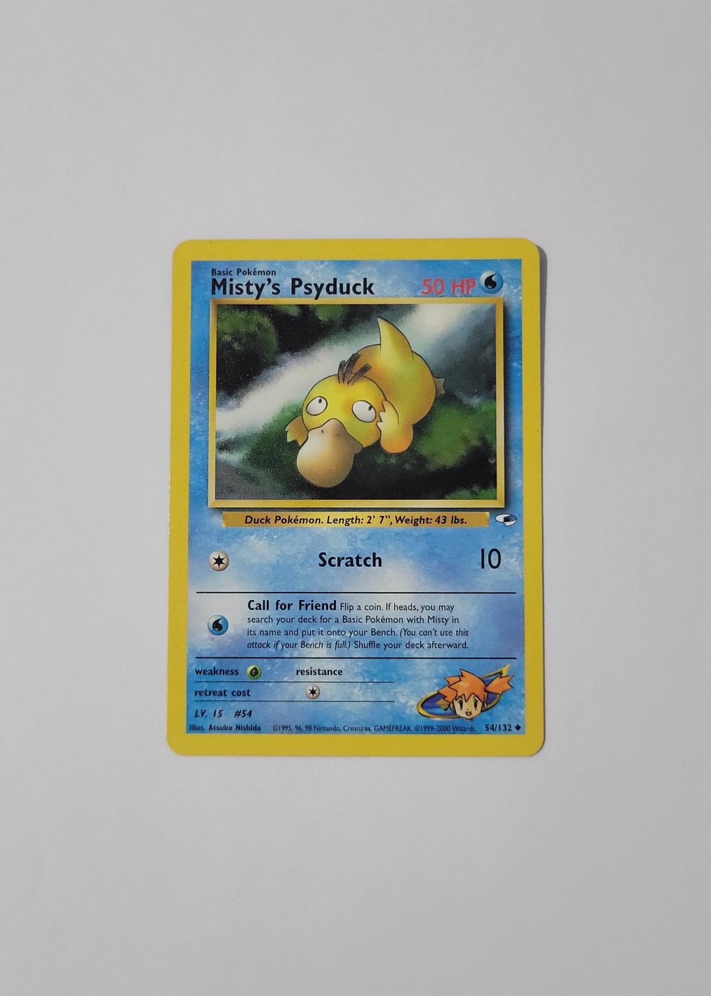 Misty's Psyduck 54/132 - Gym Challenge