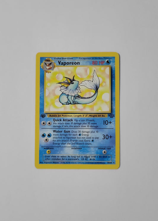 Vaporeon 28/64 - Jungle (1st Edition)
