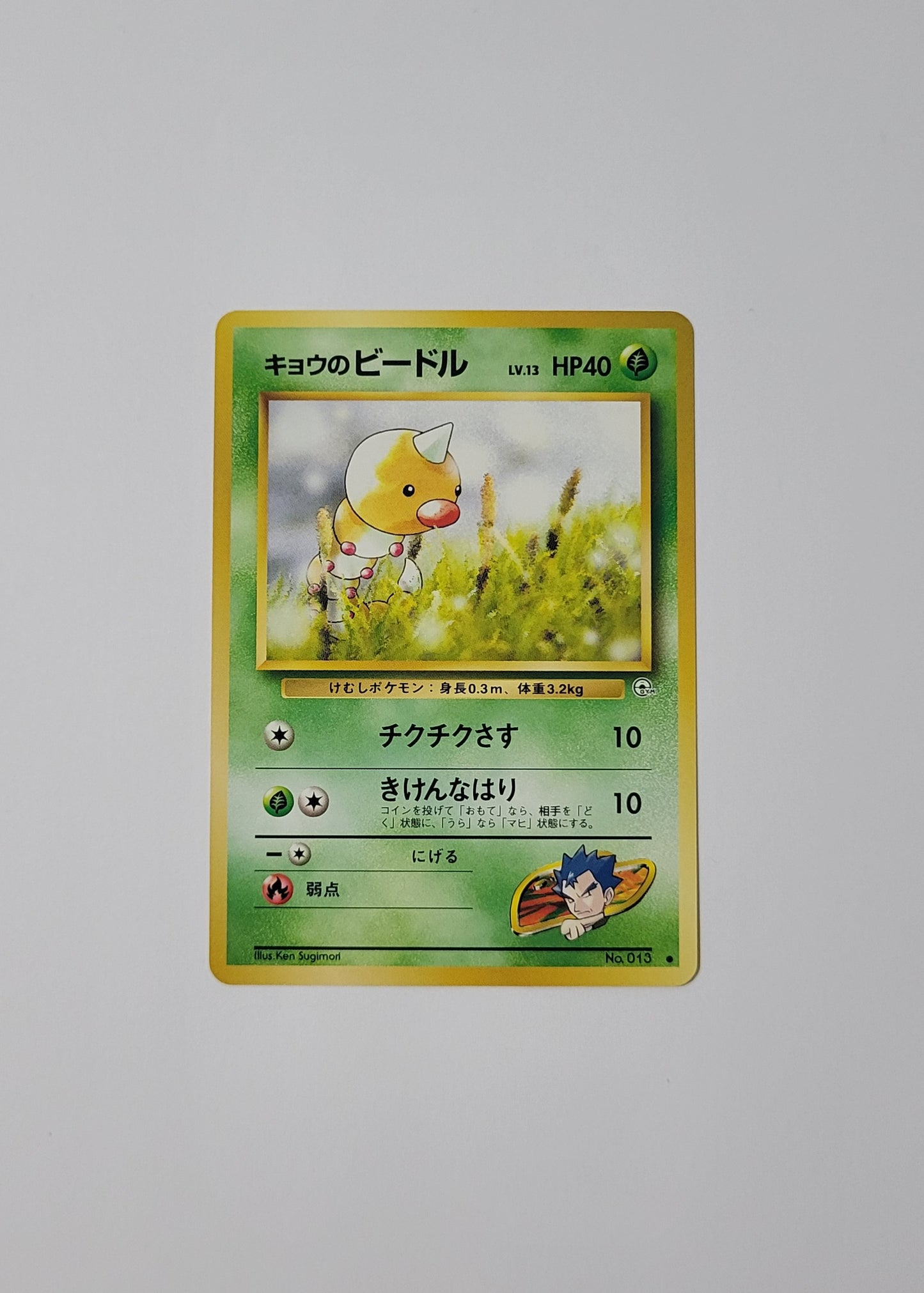 Koga's Weedle No. 031 - Gym Challenge (Japanese)