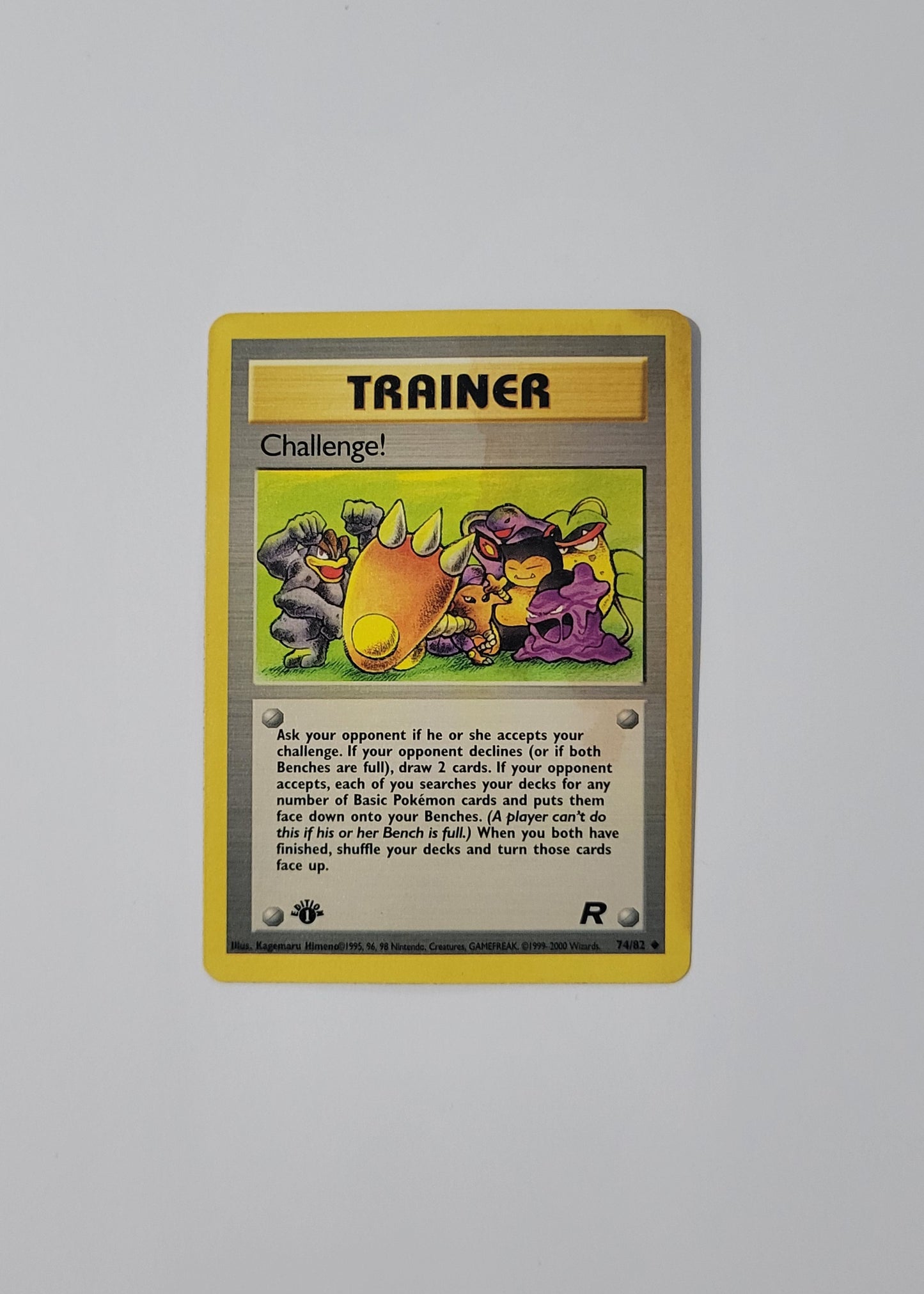 Challenge! 74/82 - Team Rocket (1st Edition)