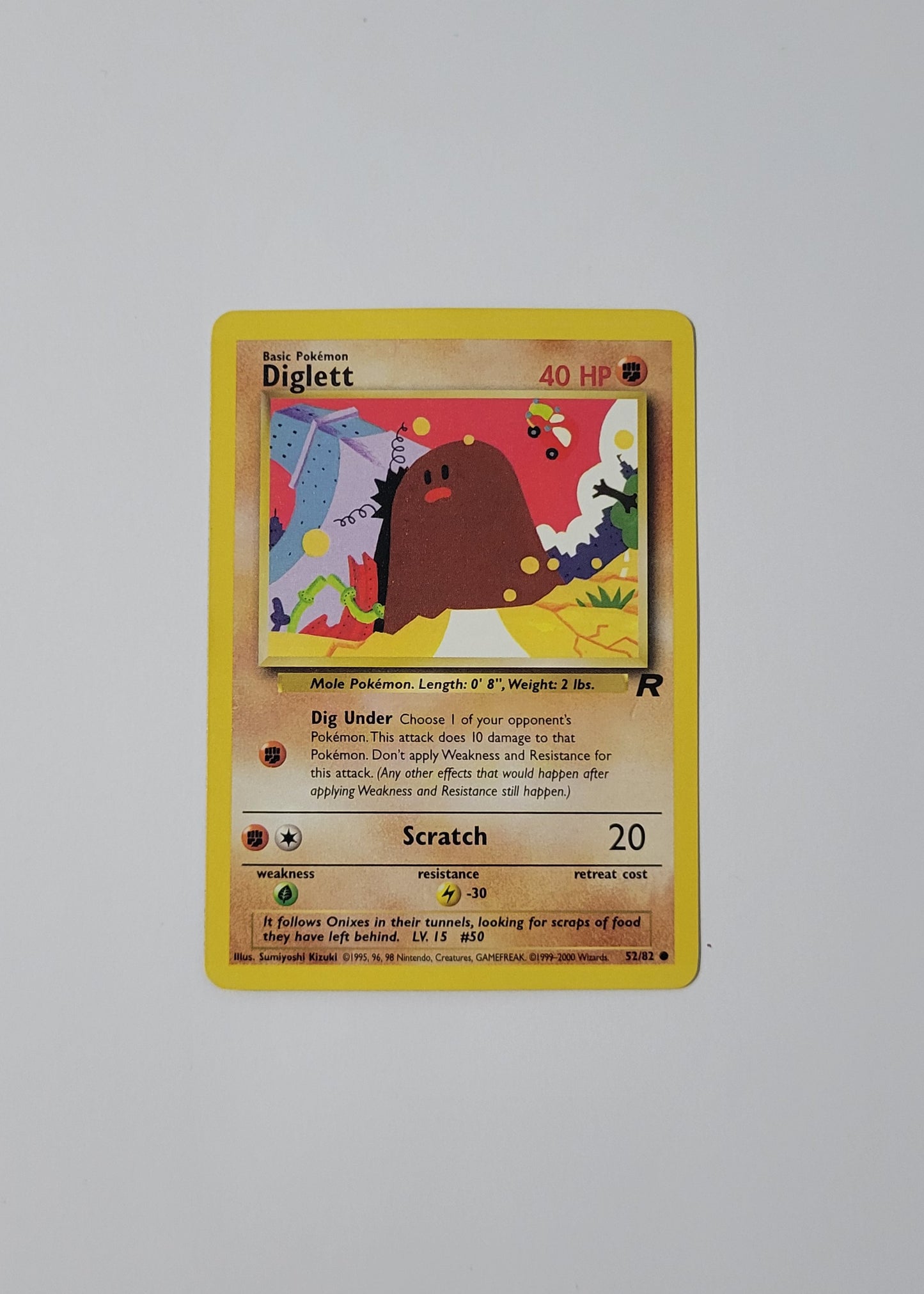 Diglett 52/82 - Team Rocket
