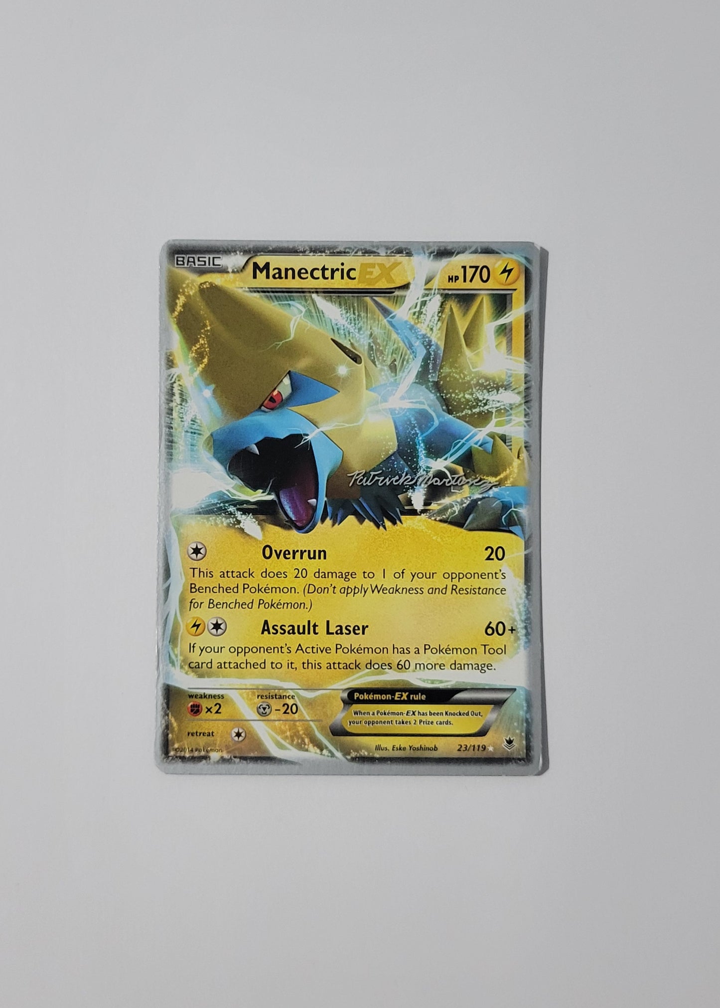 Manectric EX 23/119 (Patrick Martinez) - World Championships 2015