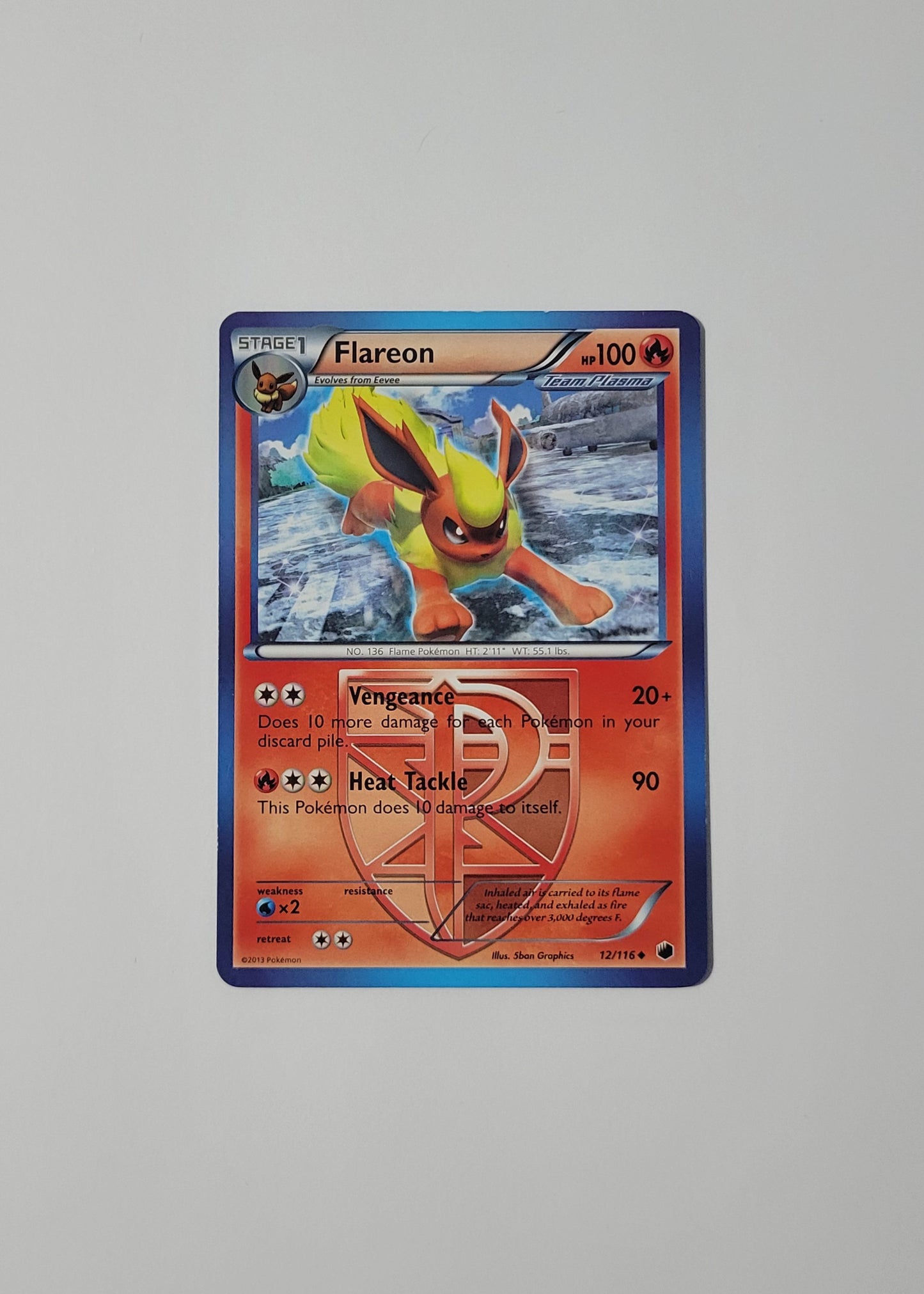 Flareon 12/116 - Plasma Blast