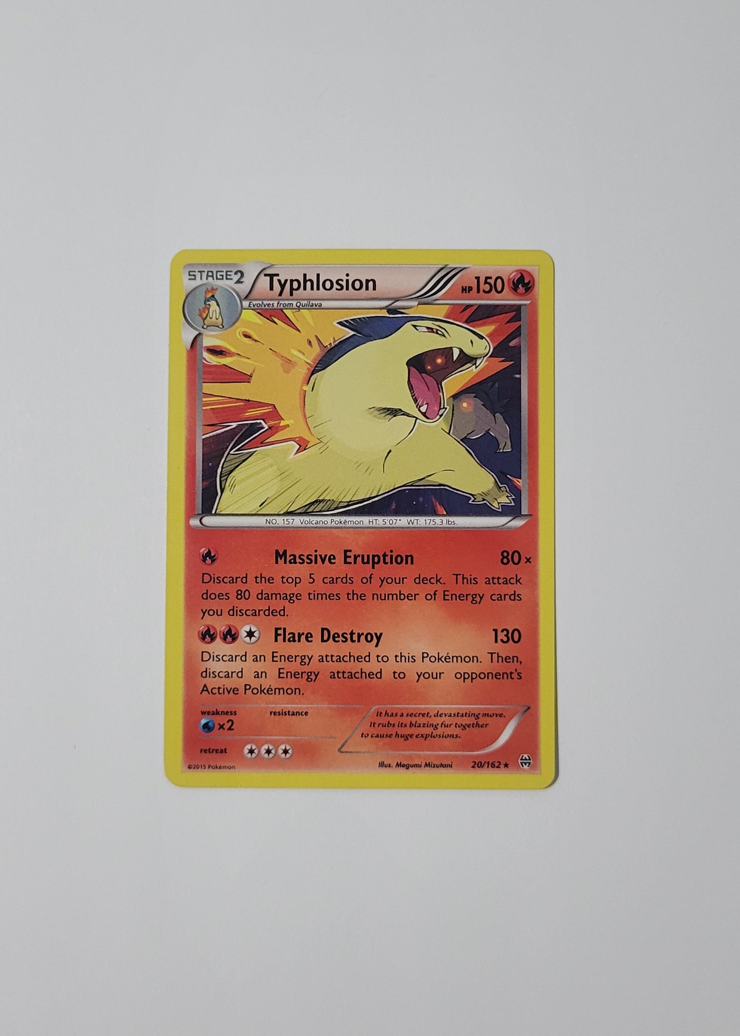 Typhlosion 20/162 (Holo) - BREAKthrough