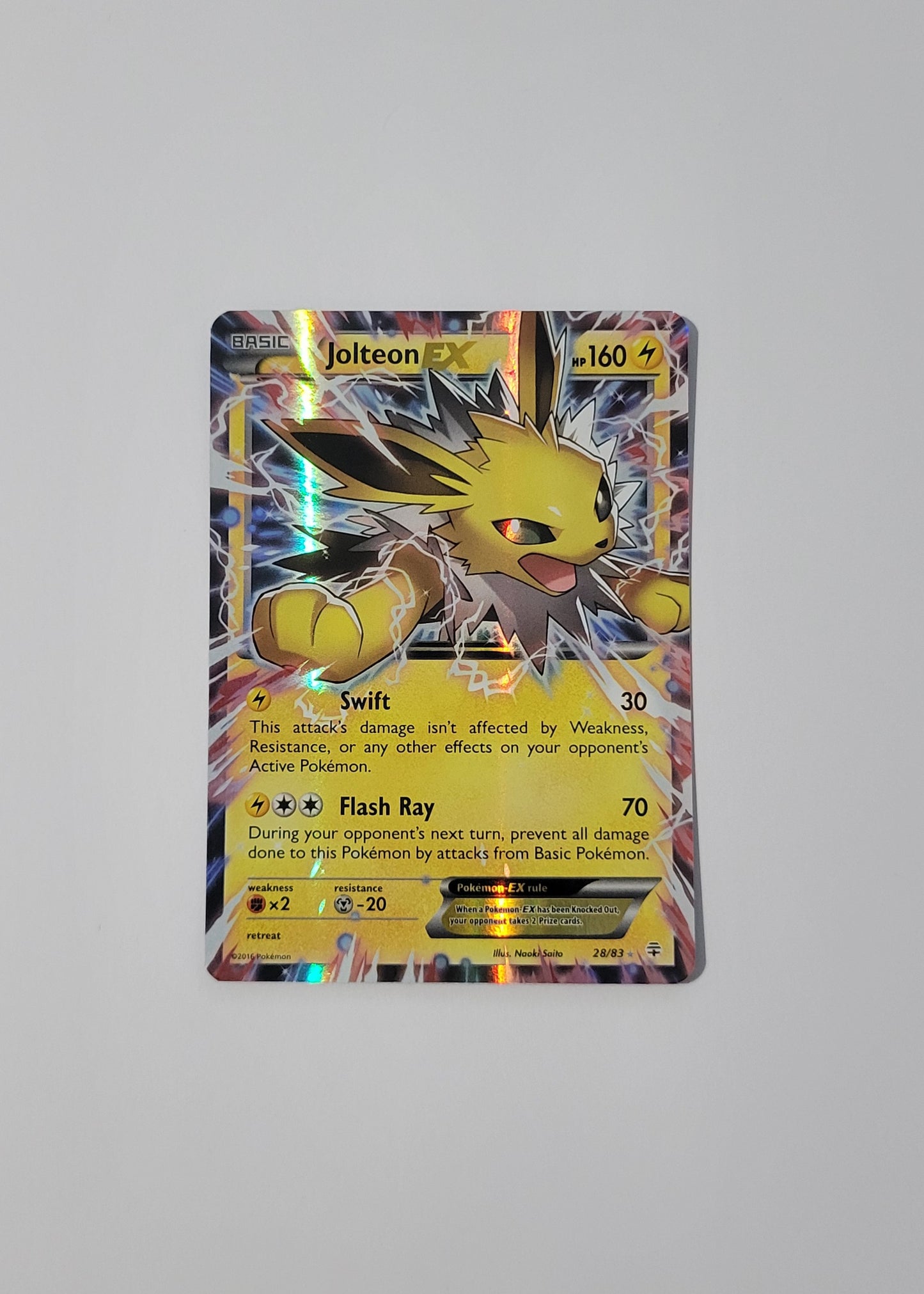 Jolteon EX 28/83 - Generations