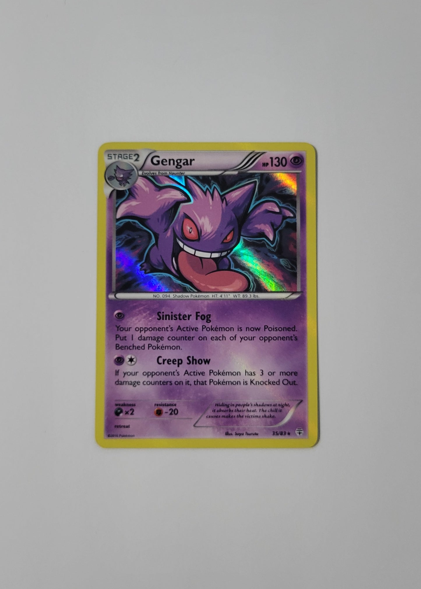 Gengar 35/83 (Holo) - Generations