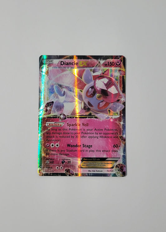 Diancie EX 72/124 - Fates Collide