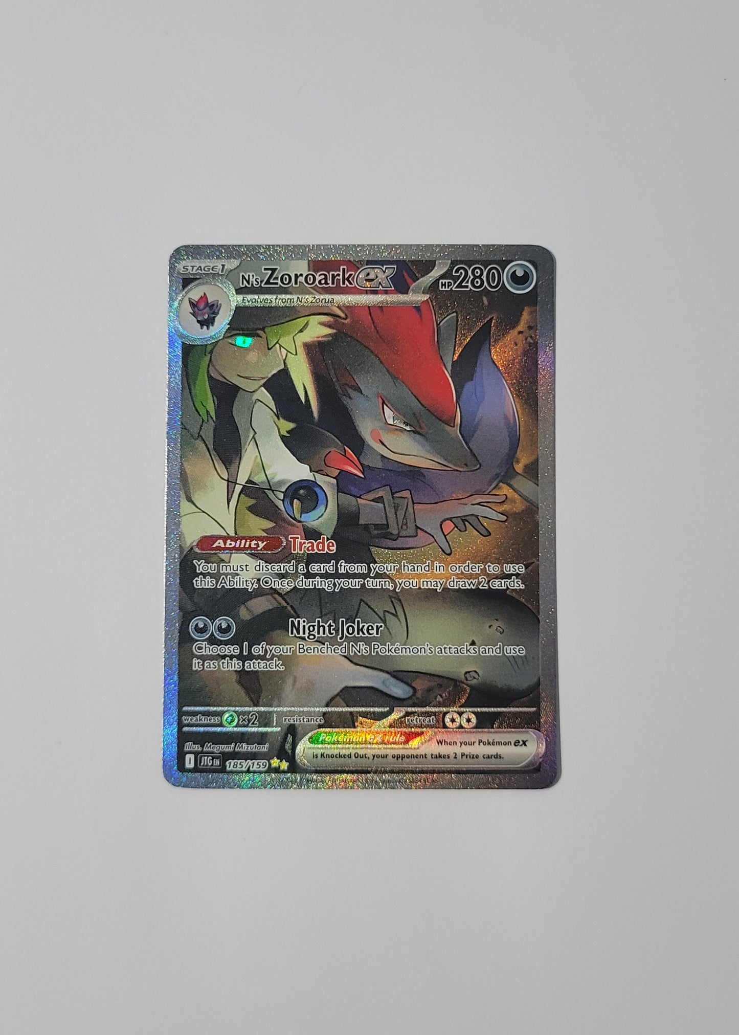 N's Zoroark ex 185/159 - Journey Together