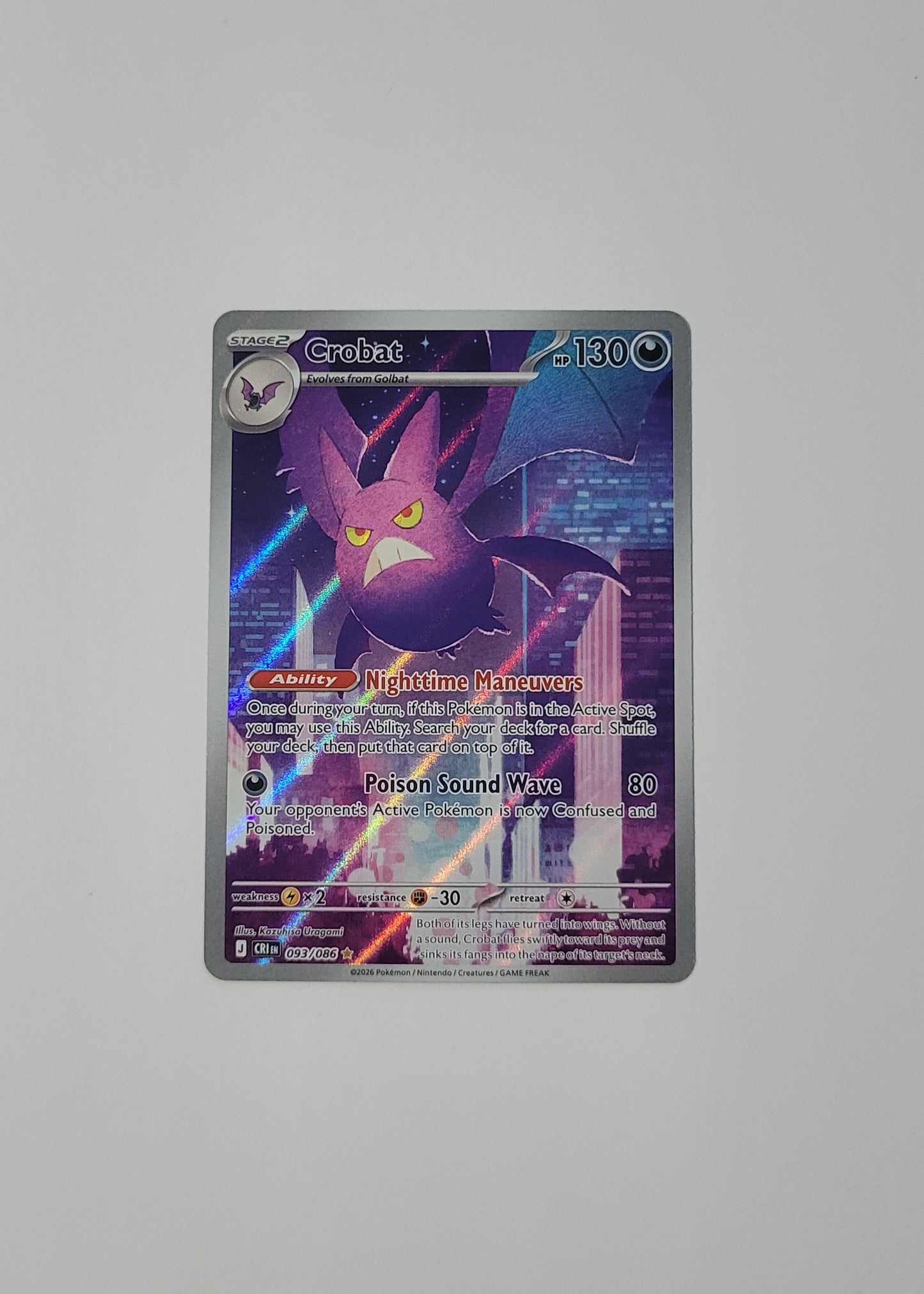 Crobat 093/086 - Chaos Rising