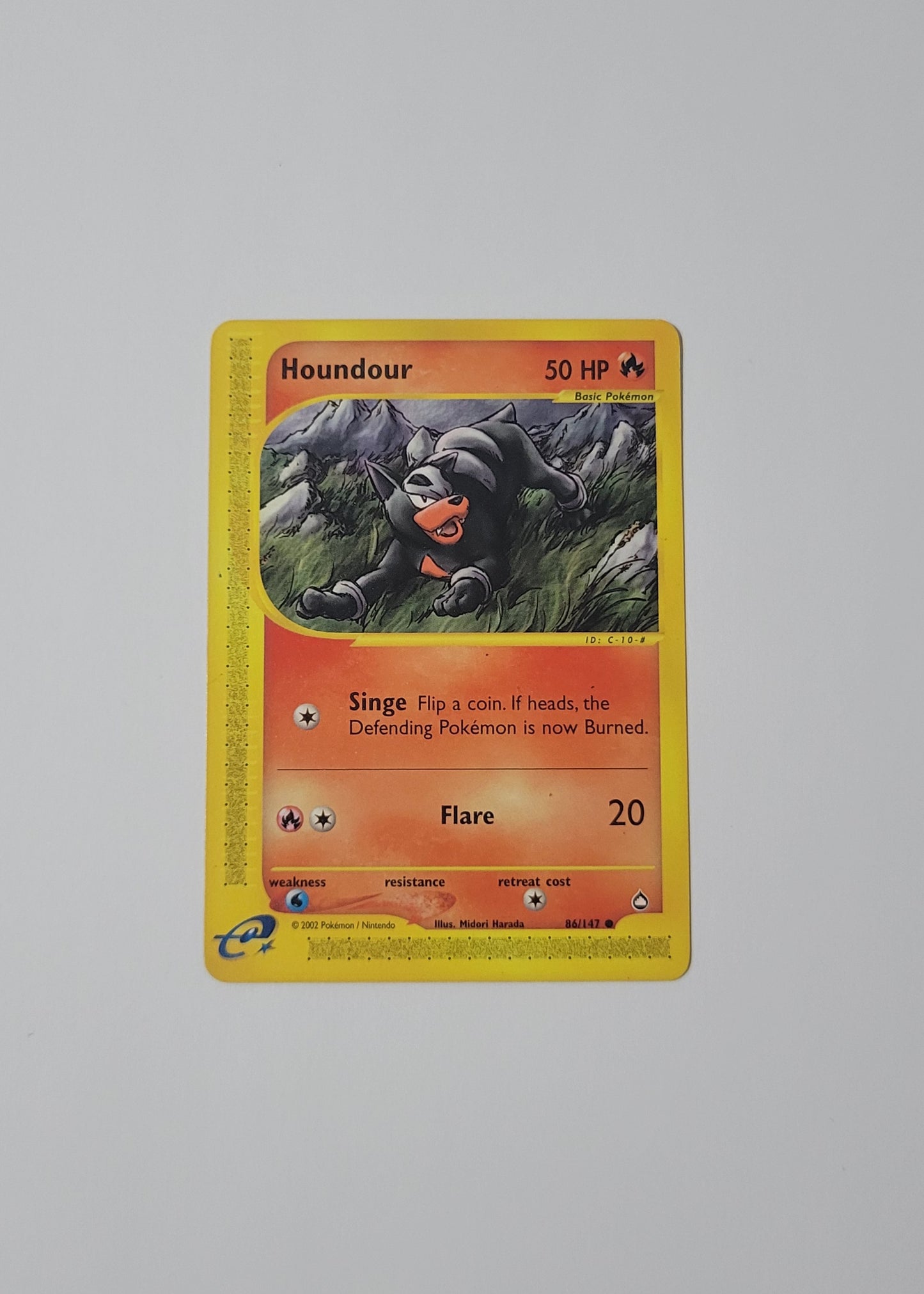 Houndour 86/147 (Non-Holo) - Aquapolis