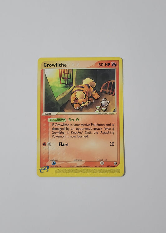 Growlithe 65/100 - EX Sandstorm
