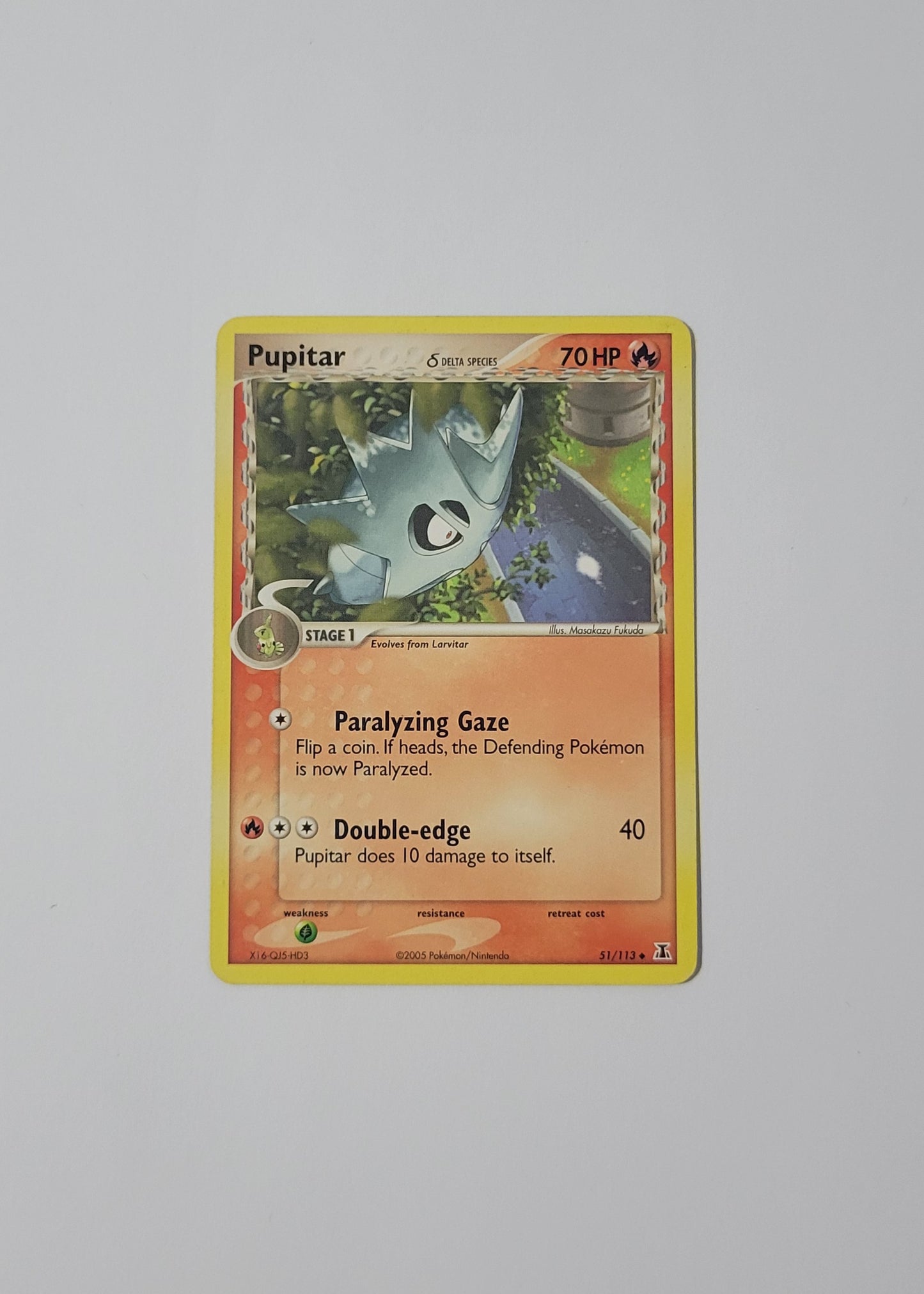 Pupitar 51/113 - EX Delta Species