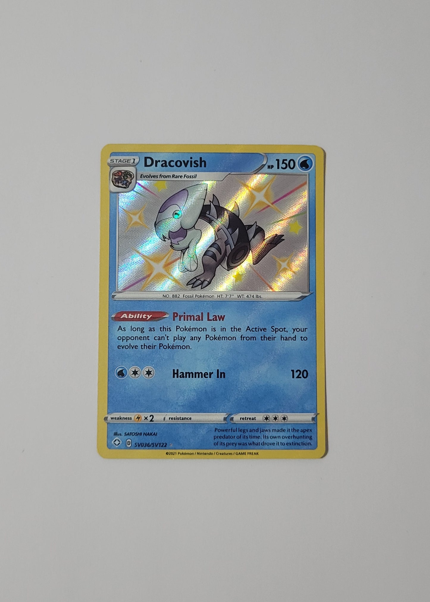 Dracovish SV036/SV122 - Shining Fates: Shiny Vault