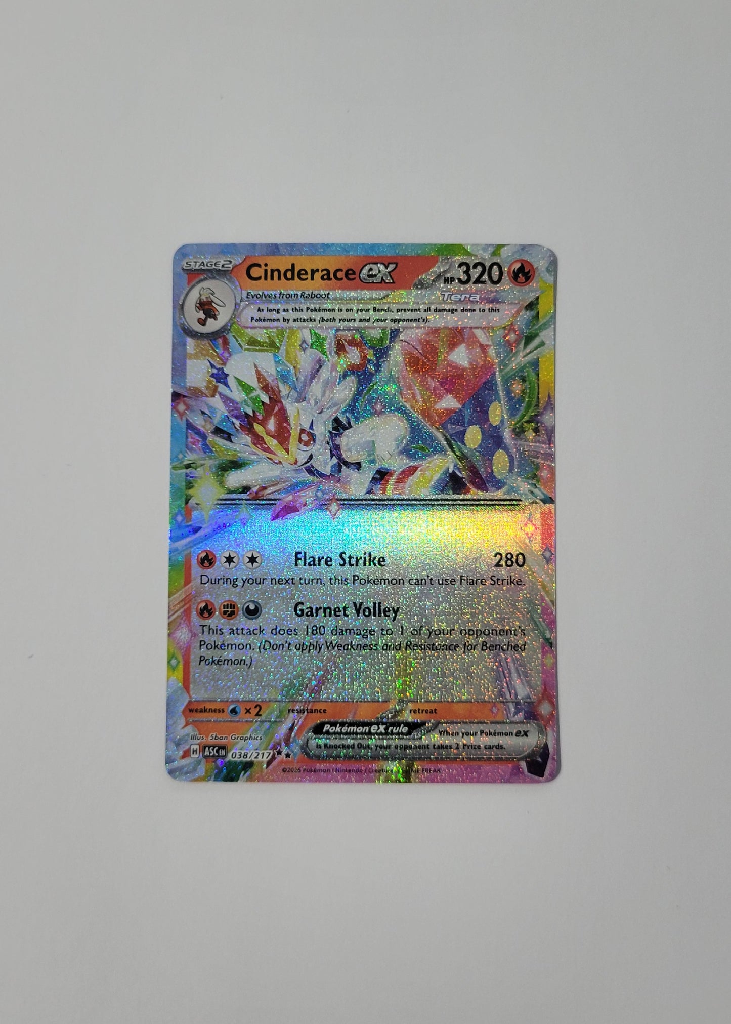 Cinderace ex 038/217 - Ascended Heroes