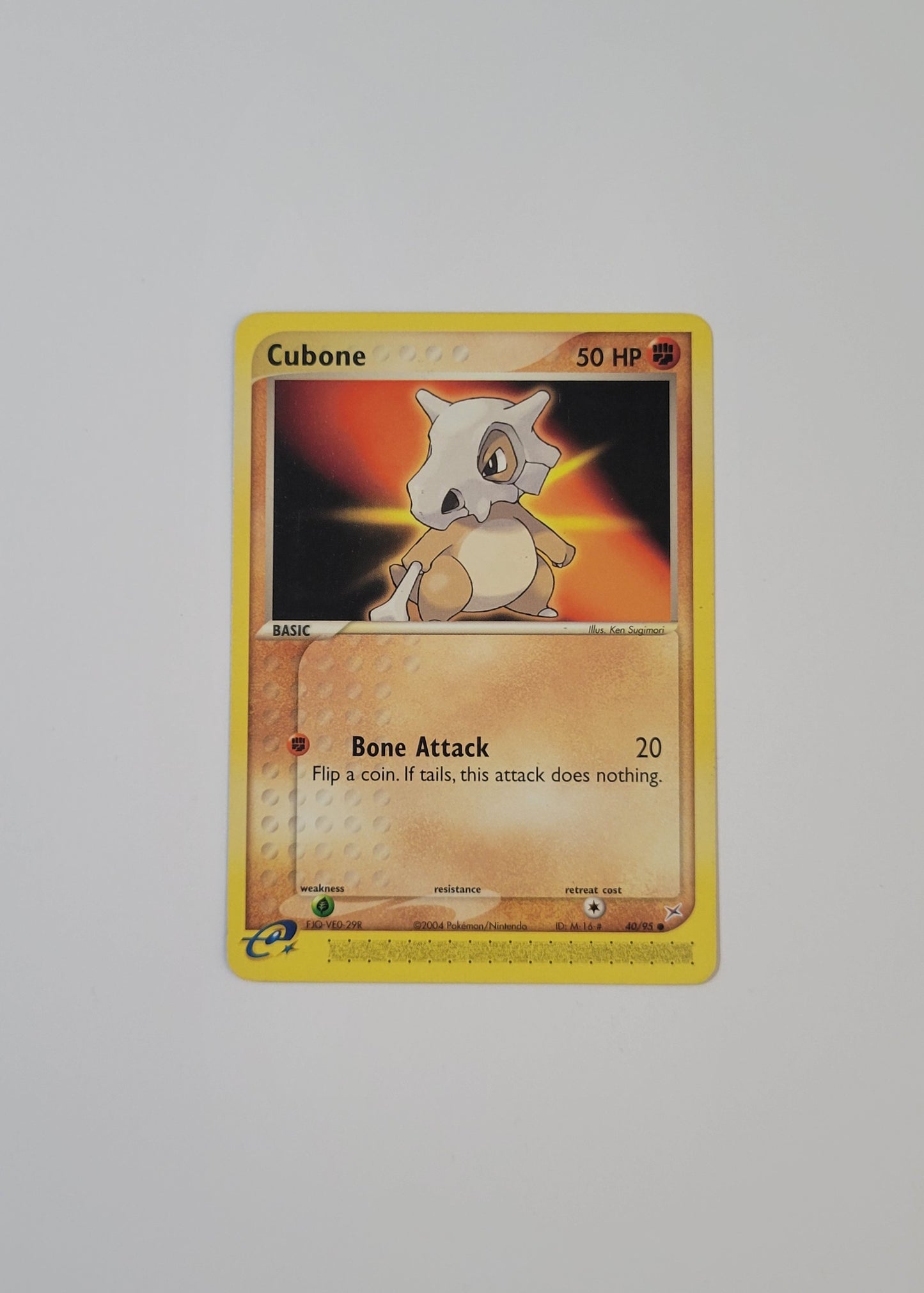 Cubone 40/95 (Non-Holo) - EX Team Magma vs. Team Aqua