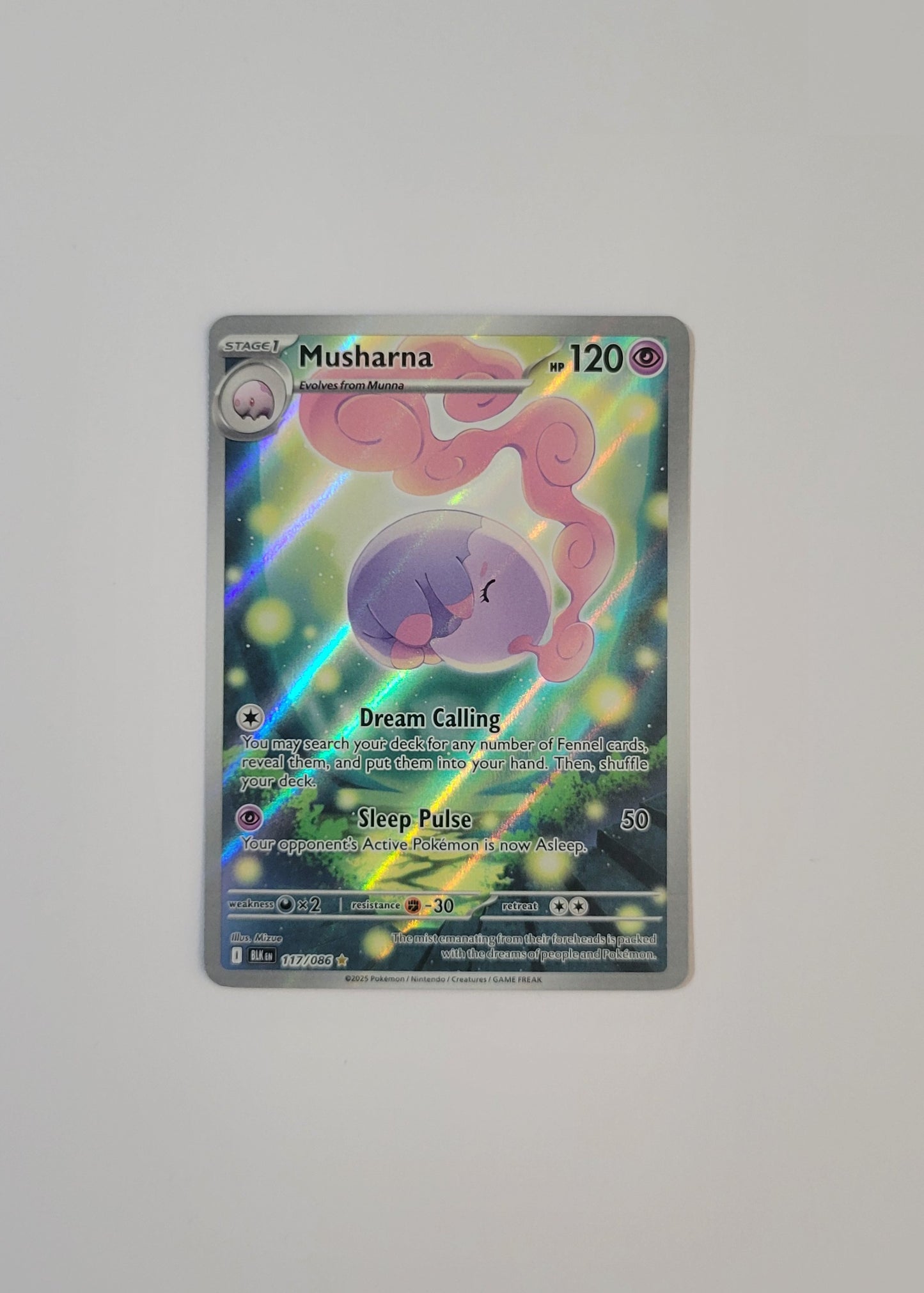 Musharna 117/086 - Black Bolt