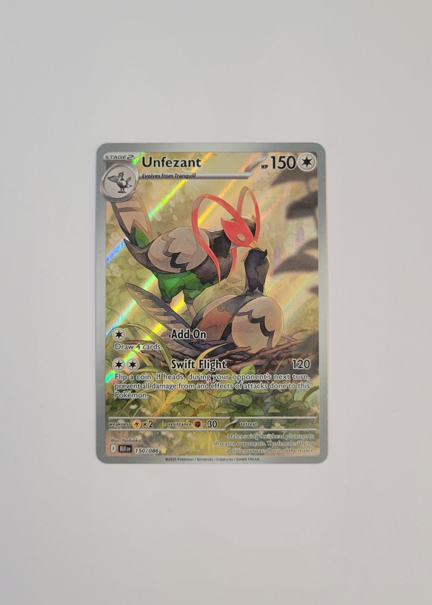 Unfezant 150/086 - Black Bolt