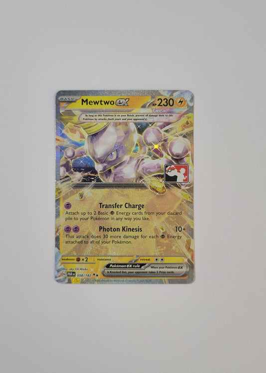 Mewtwo ex 058/182 (Play Stamped) - Paradox Rift