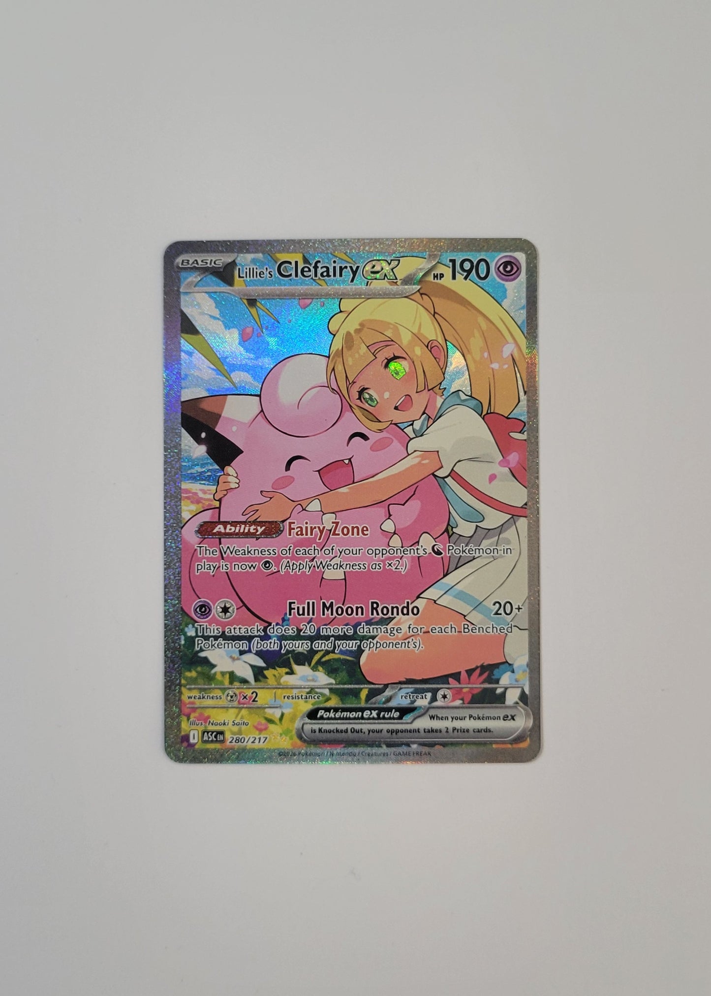 Lillie's Clefairy ex 280/217 - Ascended Heroes