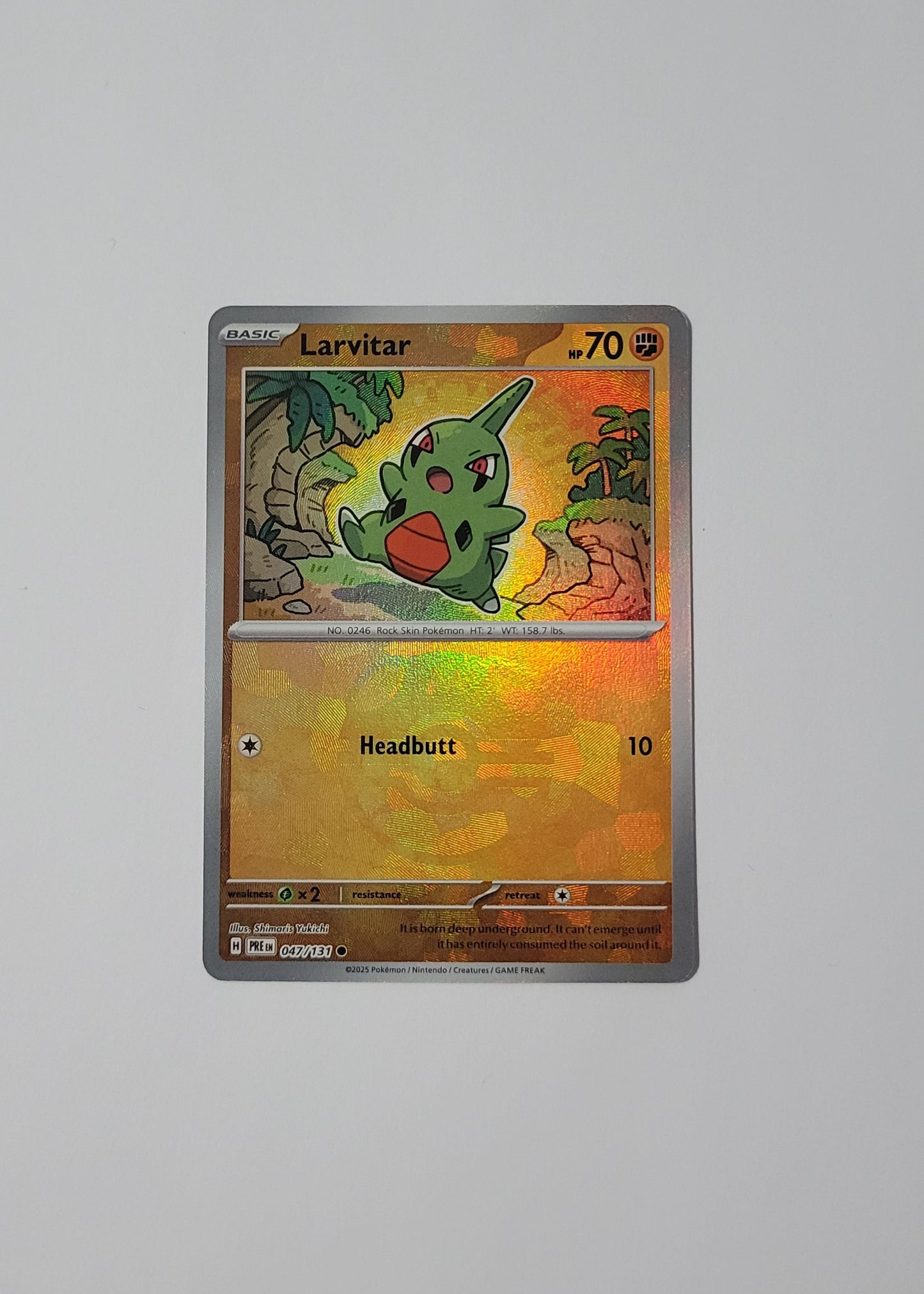 Larvitar 047/131 (Master Ball) - Prismatic Evolutions