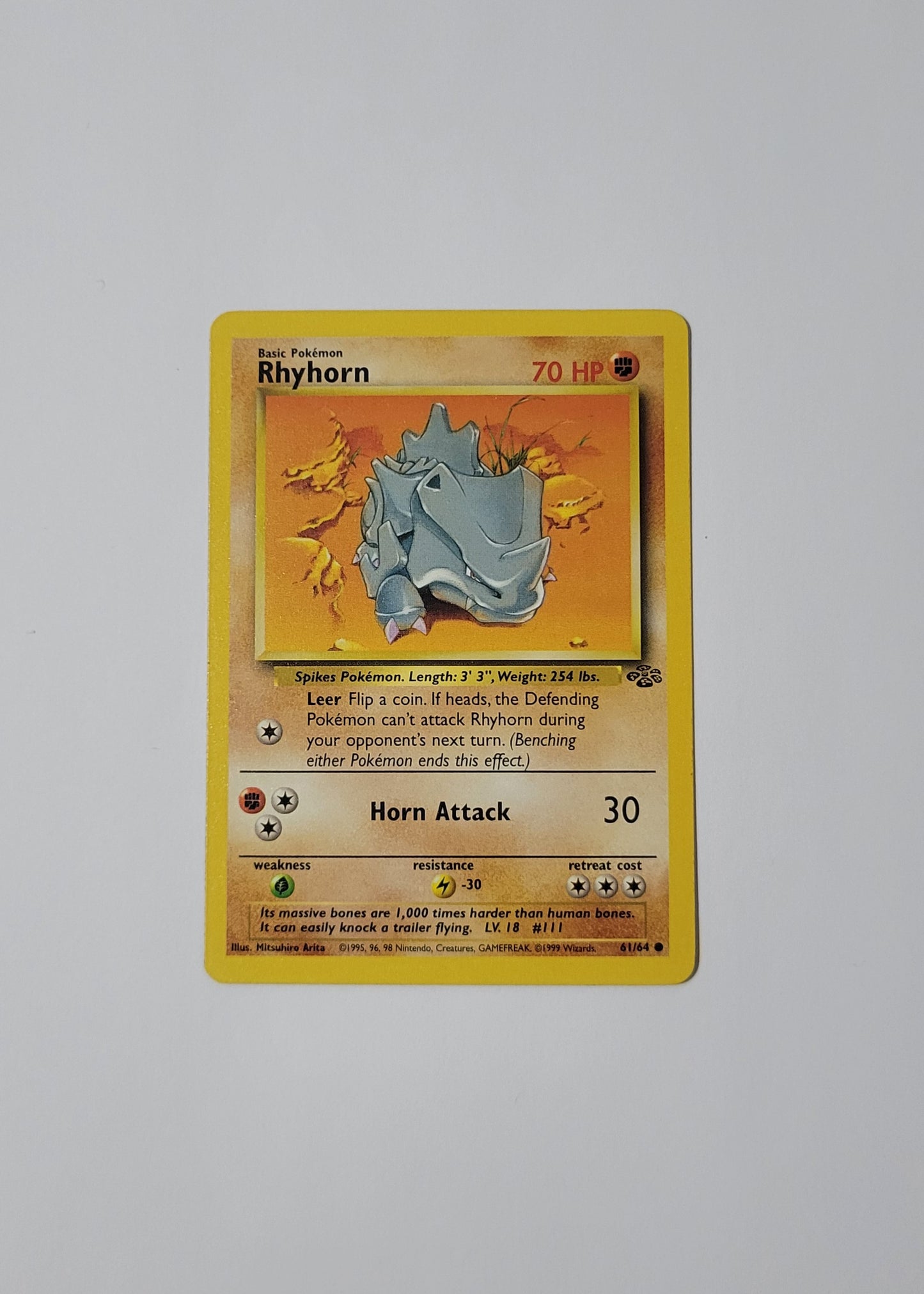 Rhyhorn 61/64 - Jungle