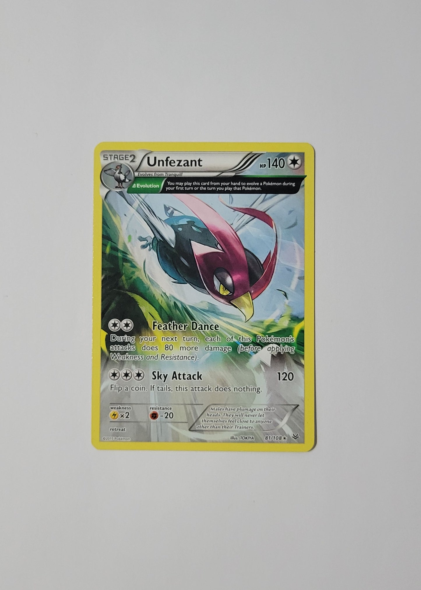 Unfezant 81/108 - Roaring Skies