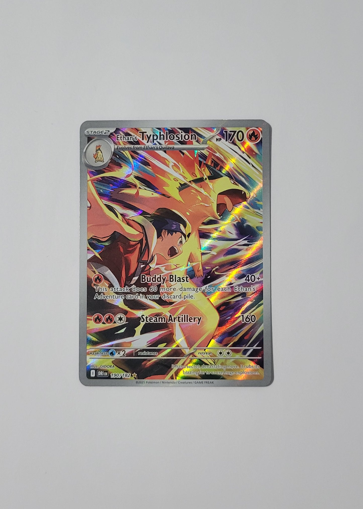Ethan's Typhlosion 190/182 - Destined Rivals