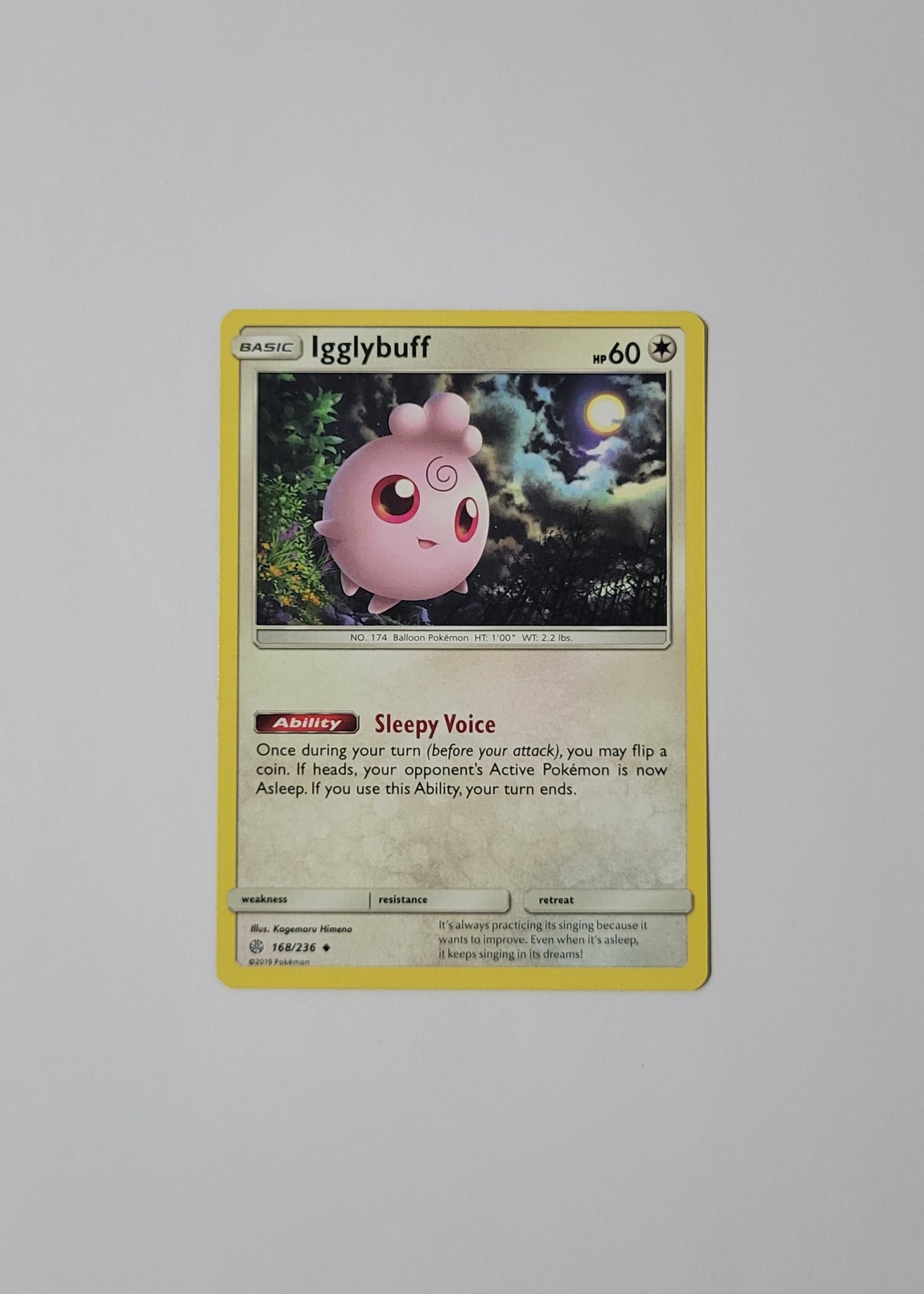Igglybuff 168/236 - Cosmic Eclipse