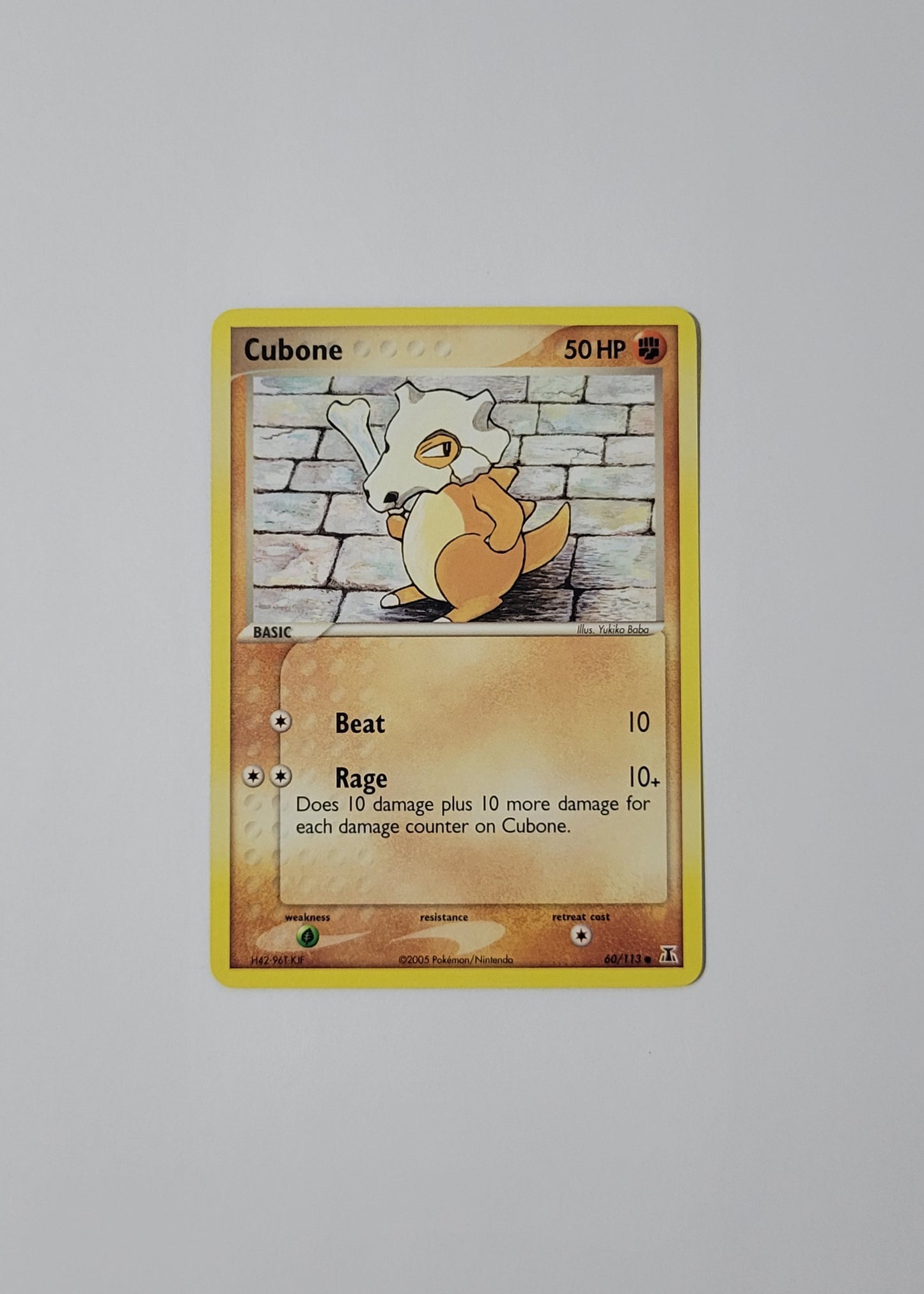 Cubone 60/113 - EX Delta Species