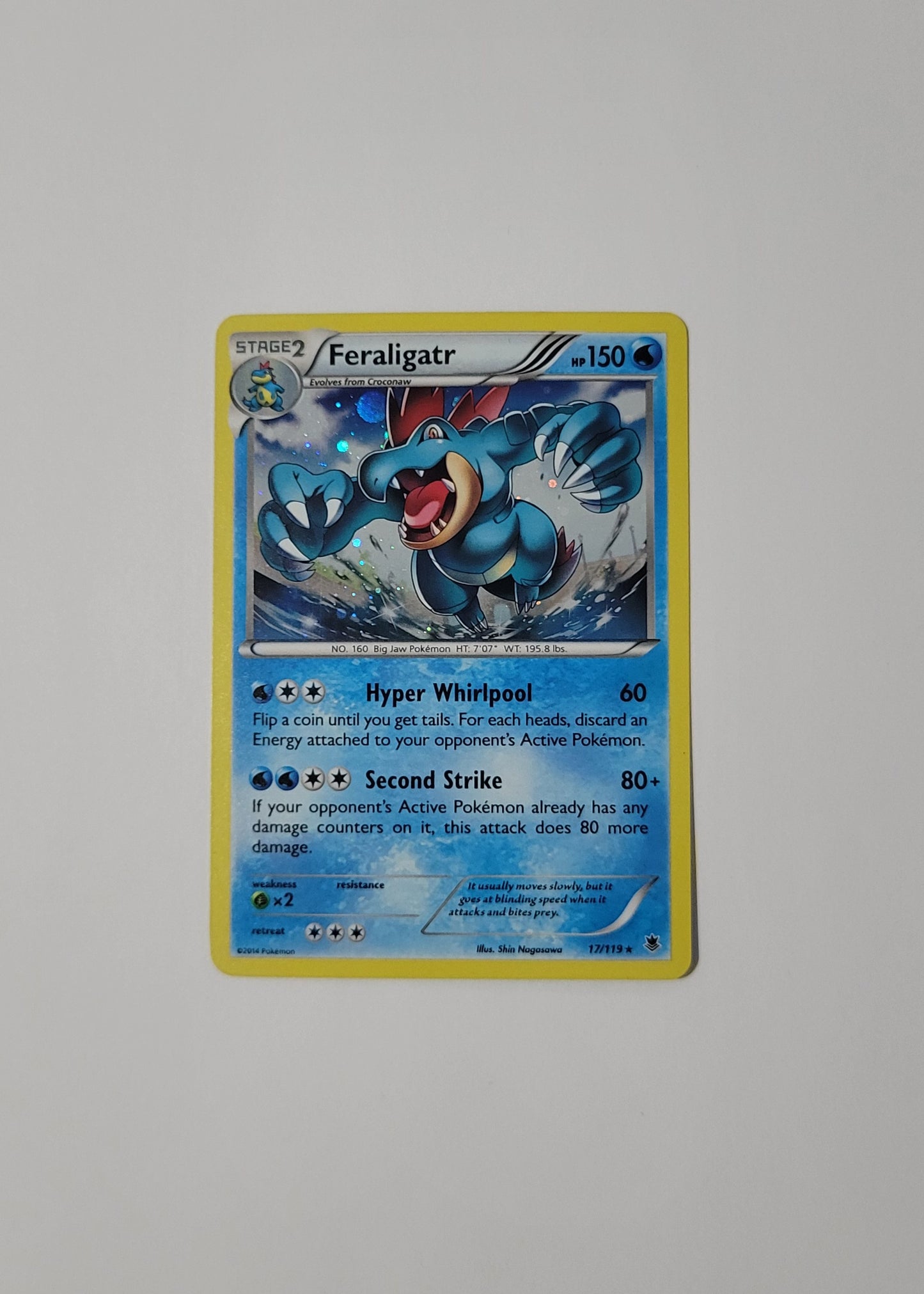 Feraligatr 17/119 (Cosmos Holo) - Deck Exclusives
