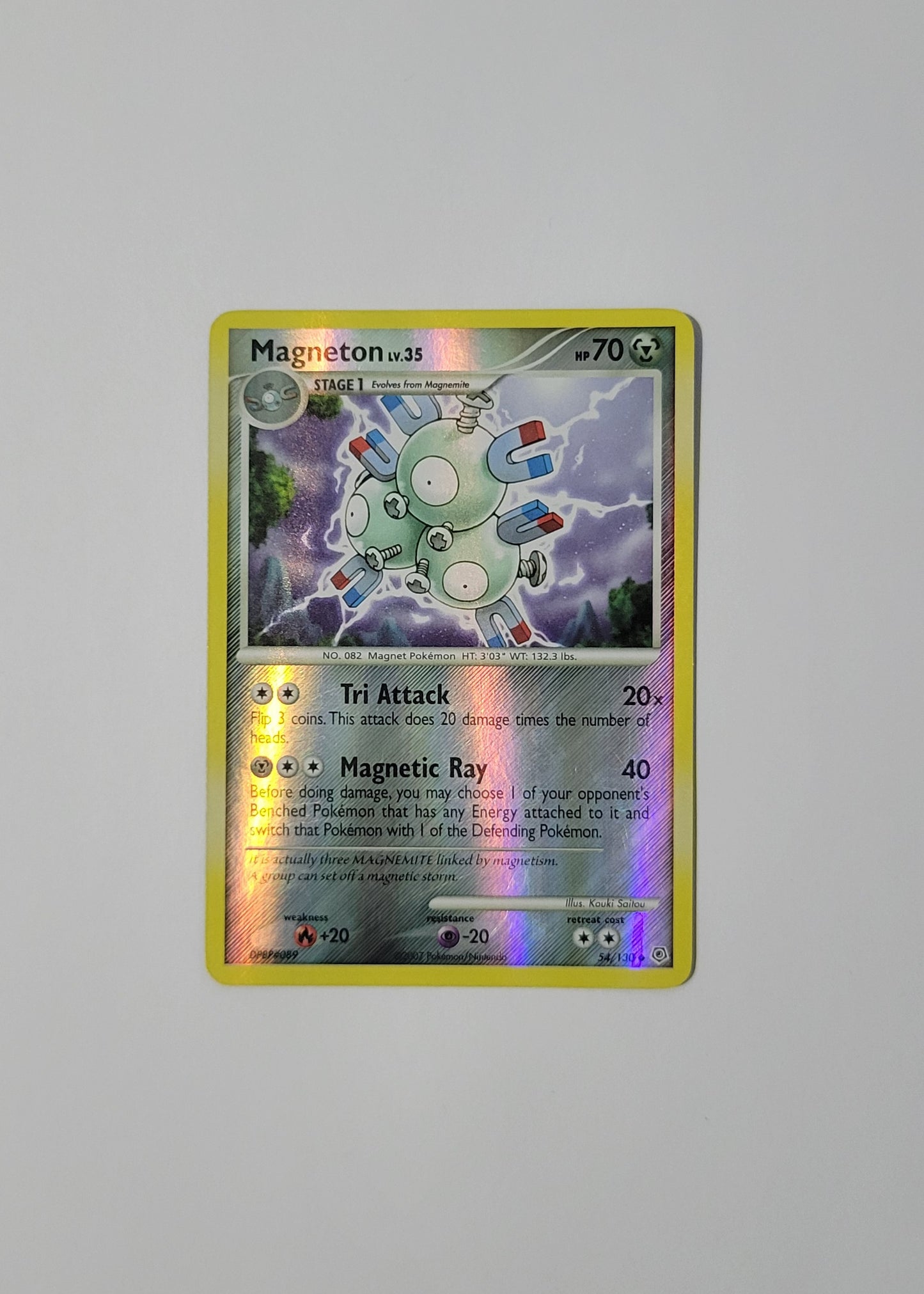 Magneton LV. 35 54/130 (Reverse Holo) - Diamond & Pearl