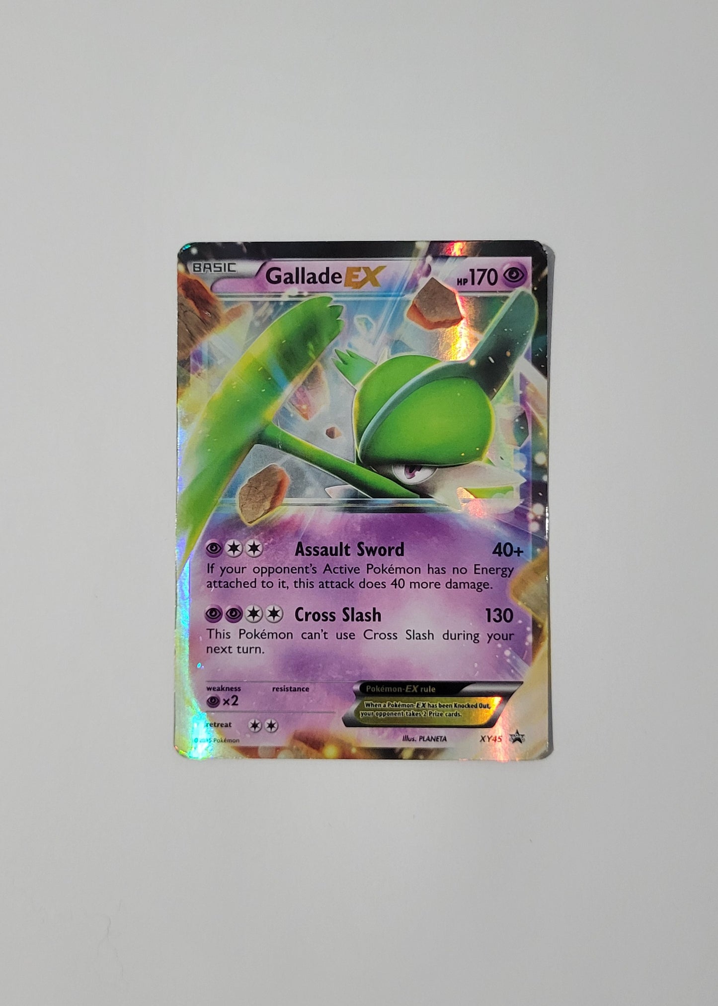 Gallade EX XY45 - Black Star Promo