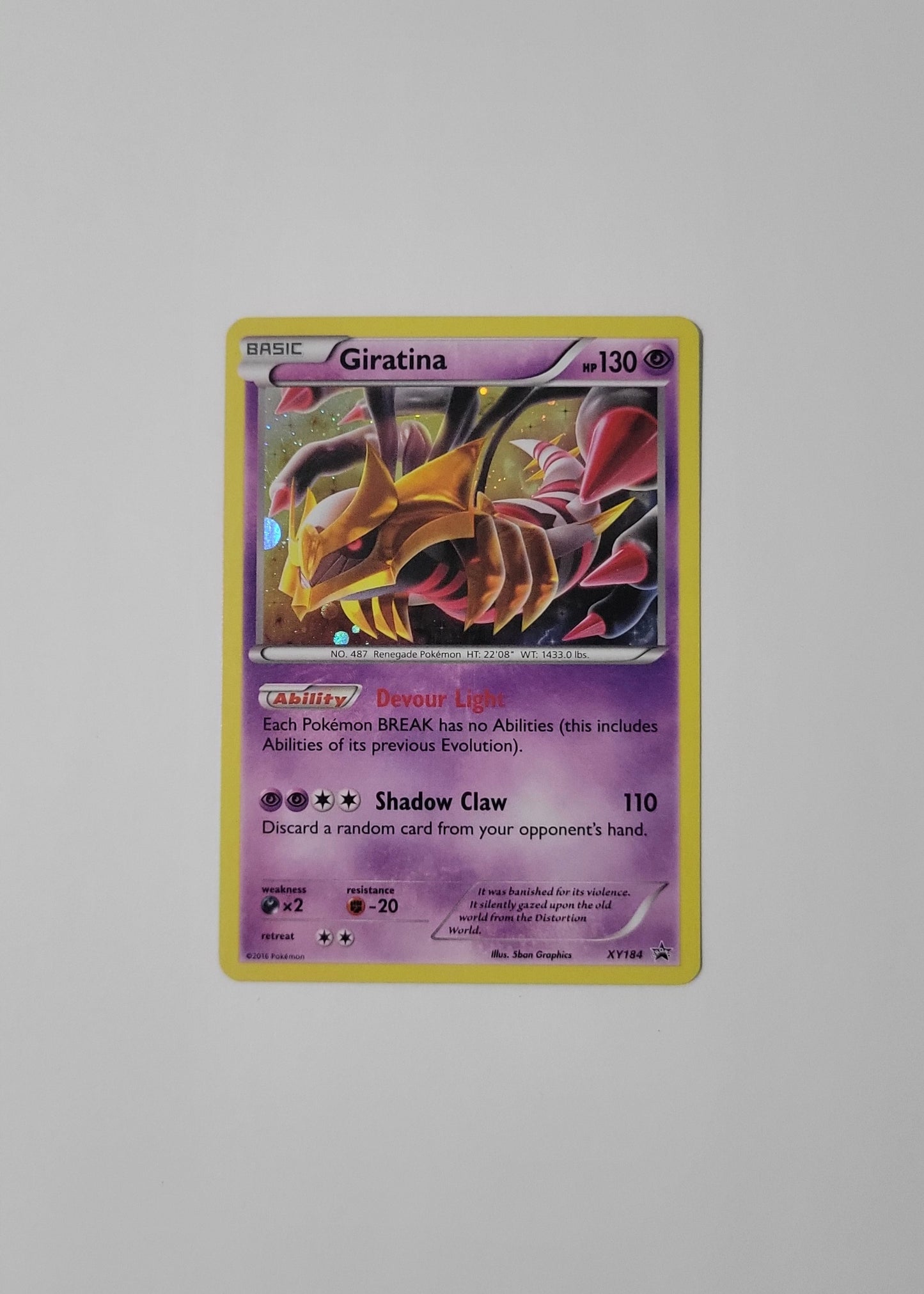 Giratina XY184 - Black Star Promo