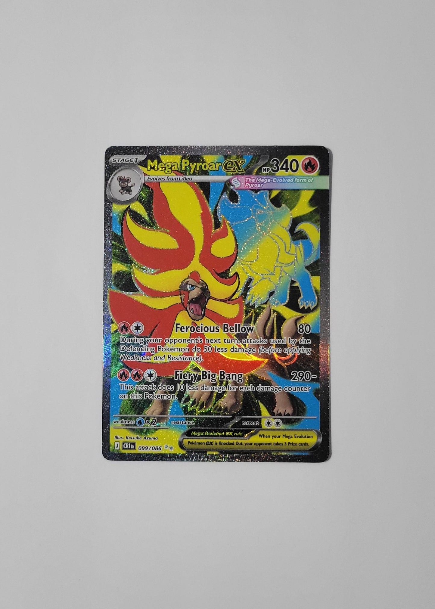 Mega Pyroar ex 099/086 - Chaos Rising