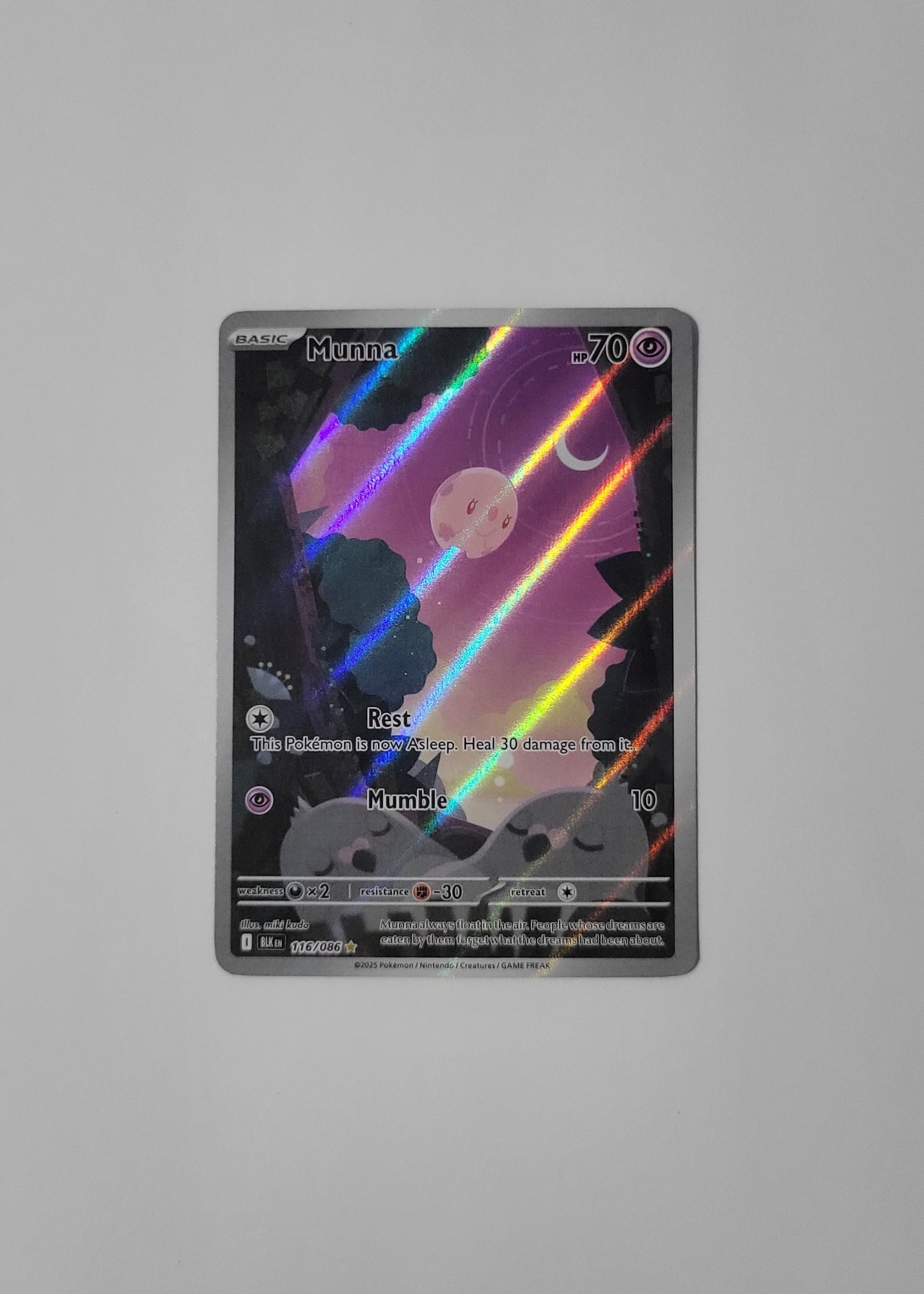 Munna 116/086 - Black Bolt