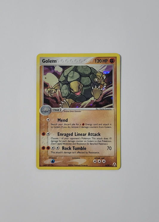 Golem 6/92 (Holo) - EX Legend Maker