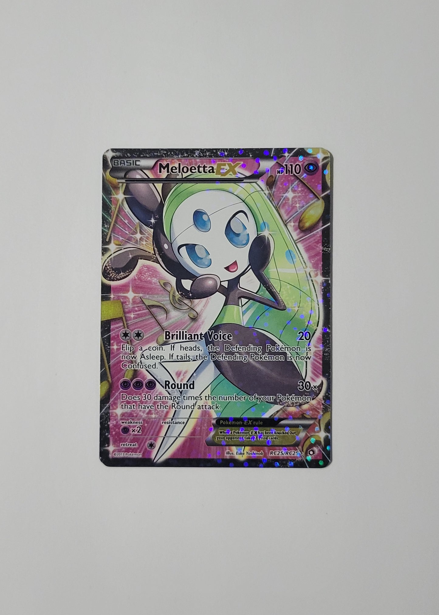 Meloetta EX RC25/RC25 - Legendary Treasures: Radiant Collection