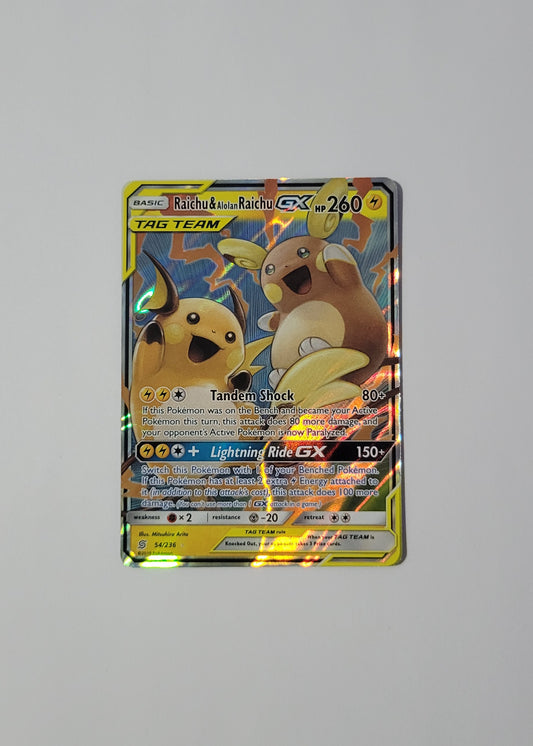 Raichu & Alolan Raichu GX 54/236 - Unified Minds