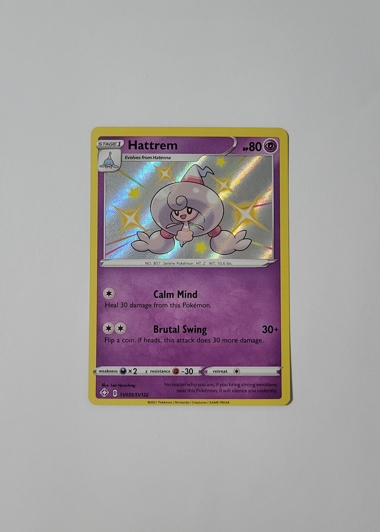 Hattrem SV055/SV122 - Shining Fates: Shiny Vault