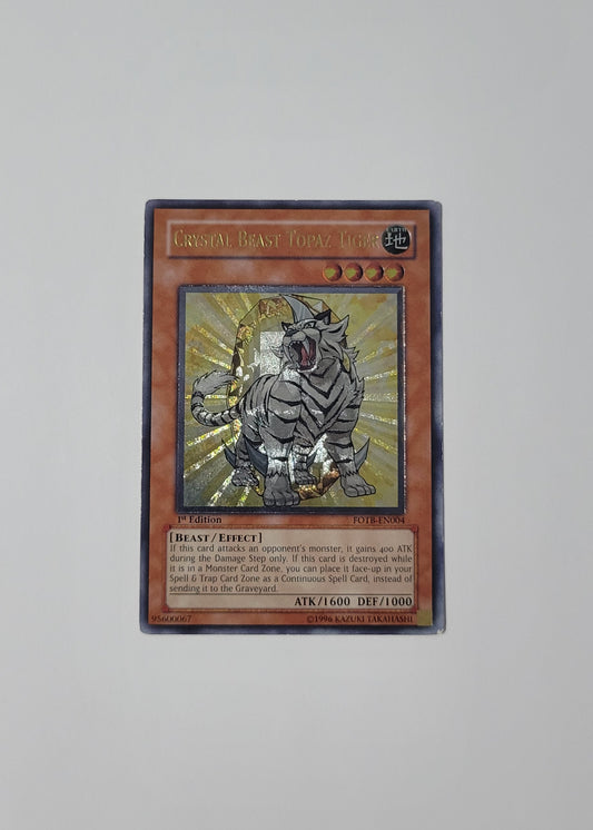 Crystal Beast Topaz Tiger FOTB-EN004 - Force of the Breaker