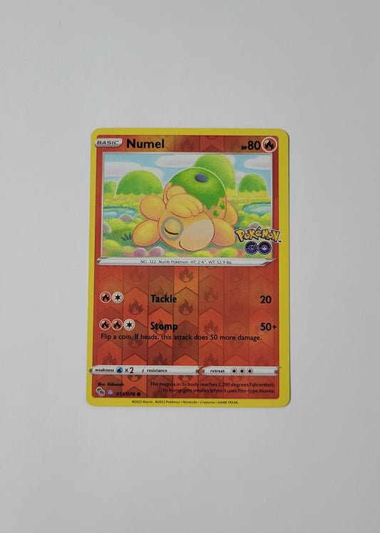 Numel 013/078 [Peelable Ditto] - Pokémon GO