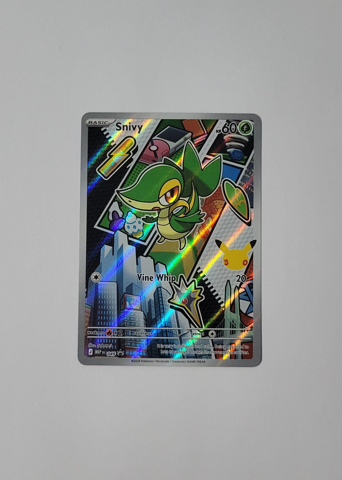 Snivy MEP049 - Black Star Promo