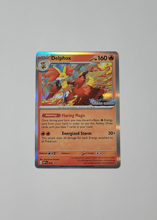 Delphox MEP074 - Black Star Promo
